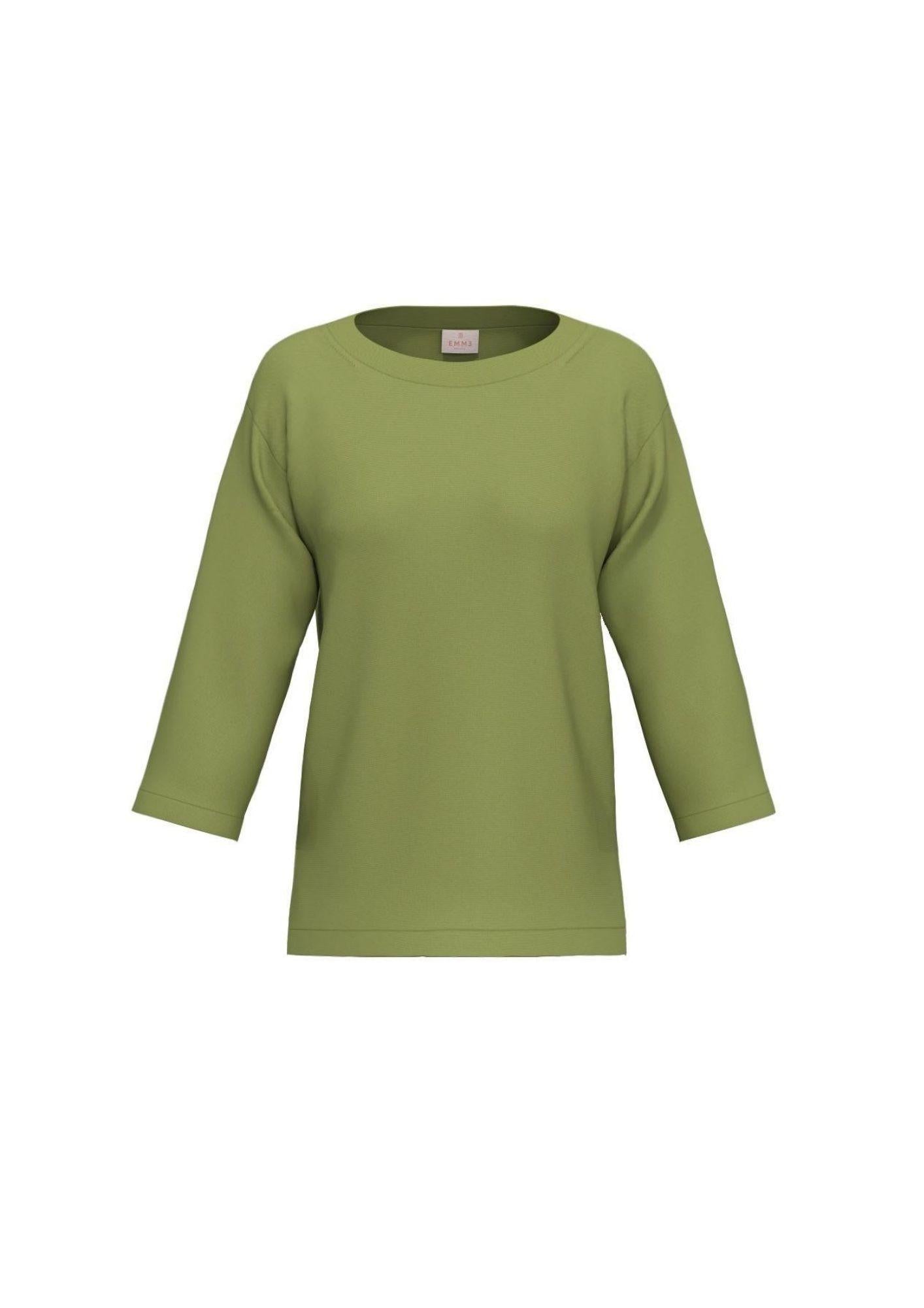 Emme Marella Maglia Donna Emmgang Verde 2615361111200 002 EMME MARELLA
