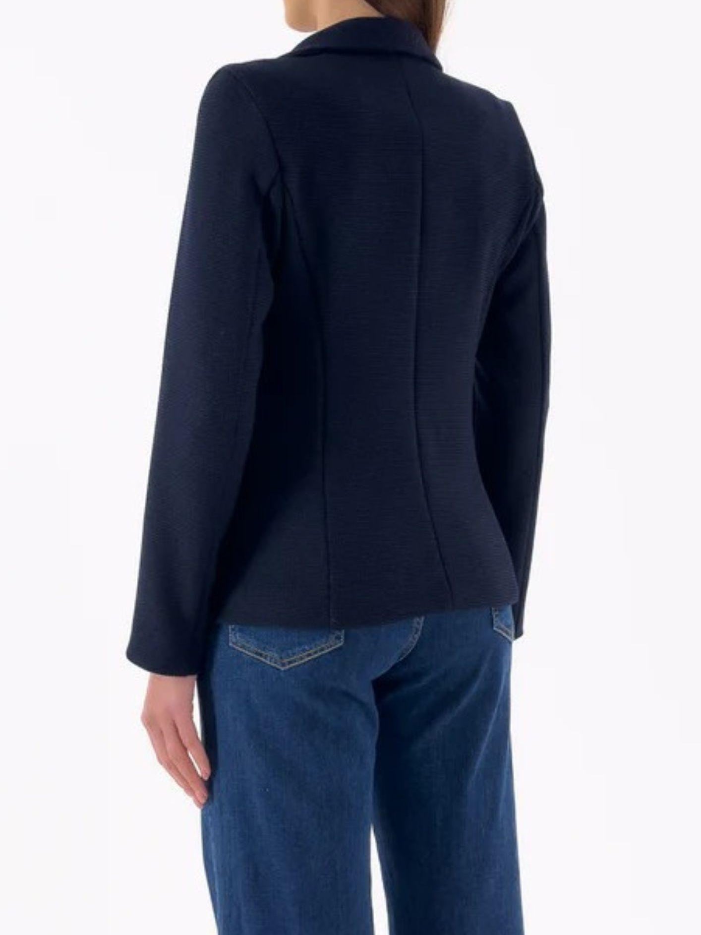 Emme Marella Giacca Donna Harley Blu Navy 2525046051200 005 EMME MARELLA