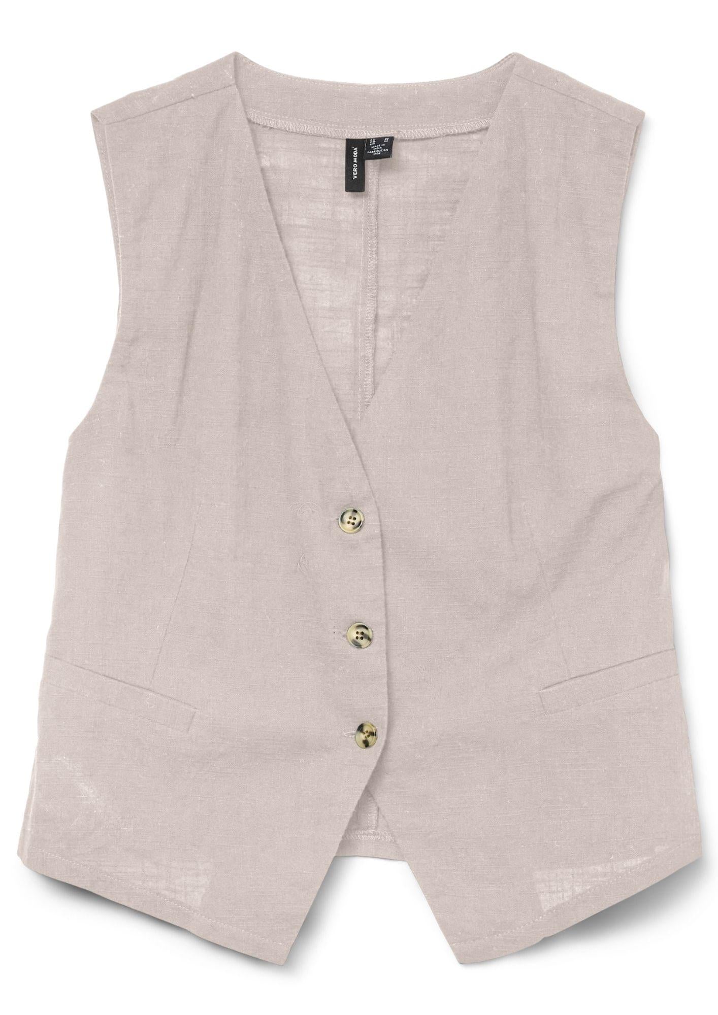Vero Moda Top Donna Caia Grigio Argento 10333795 Silver Lining VERO MODA