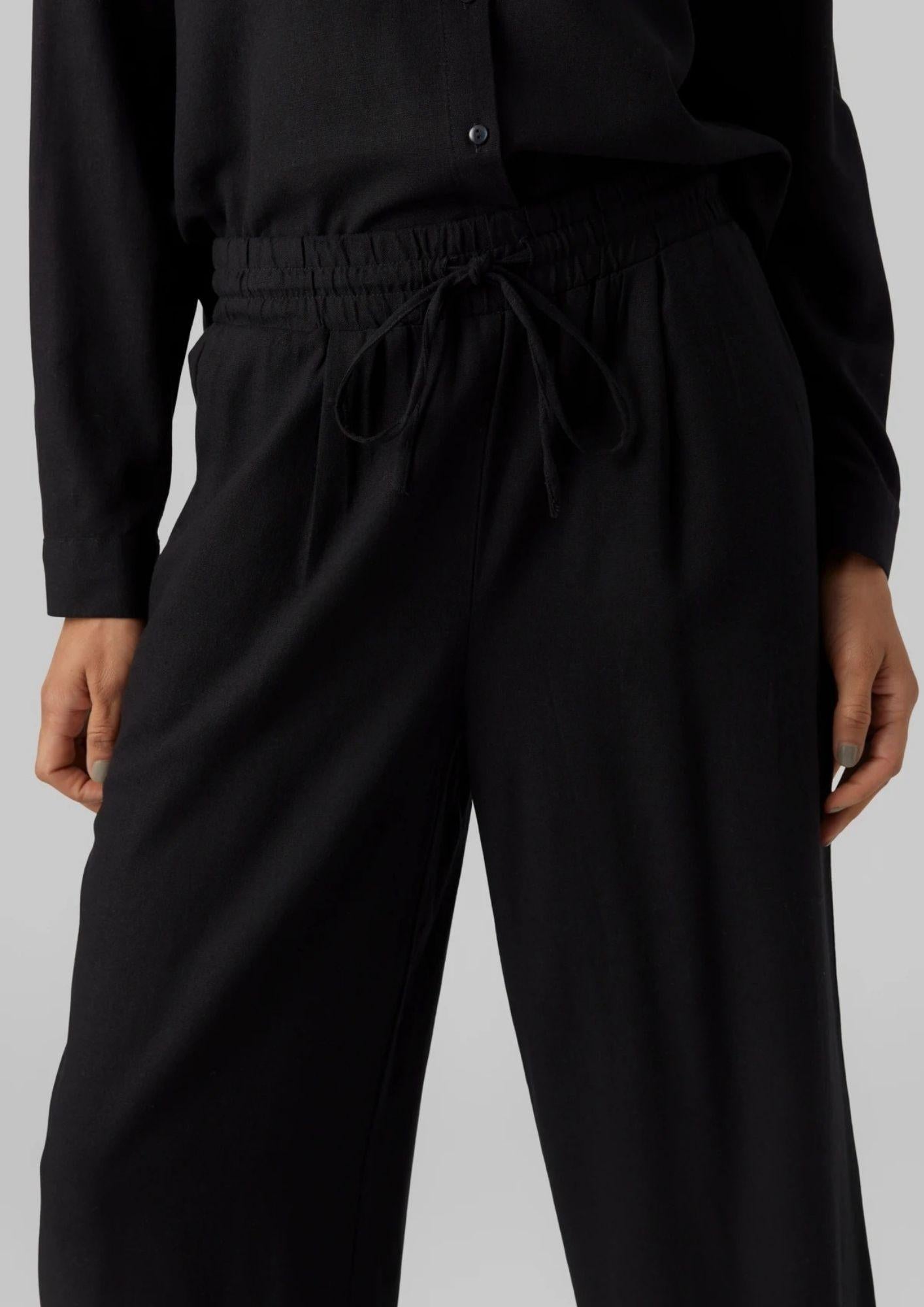 Vero Moda Pantalone Donna Jesmilo Nero 10287363 Black VERO MODA