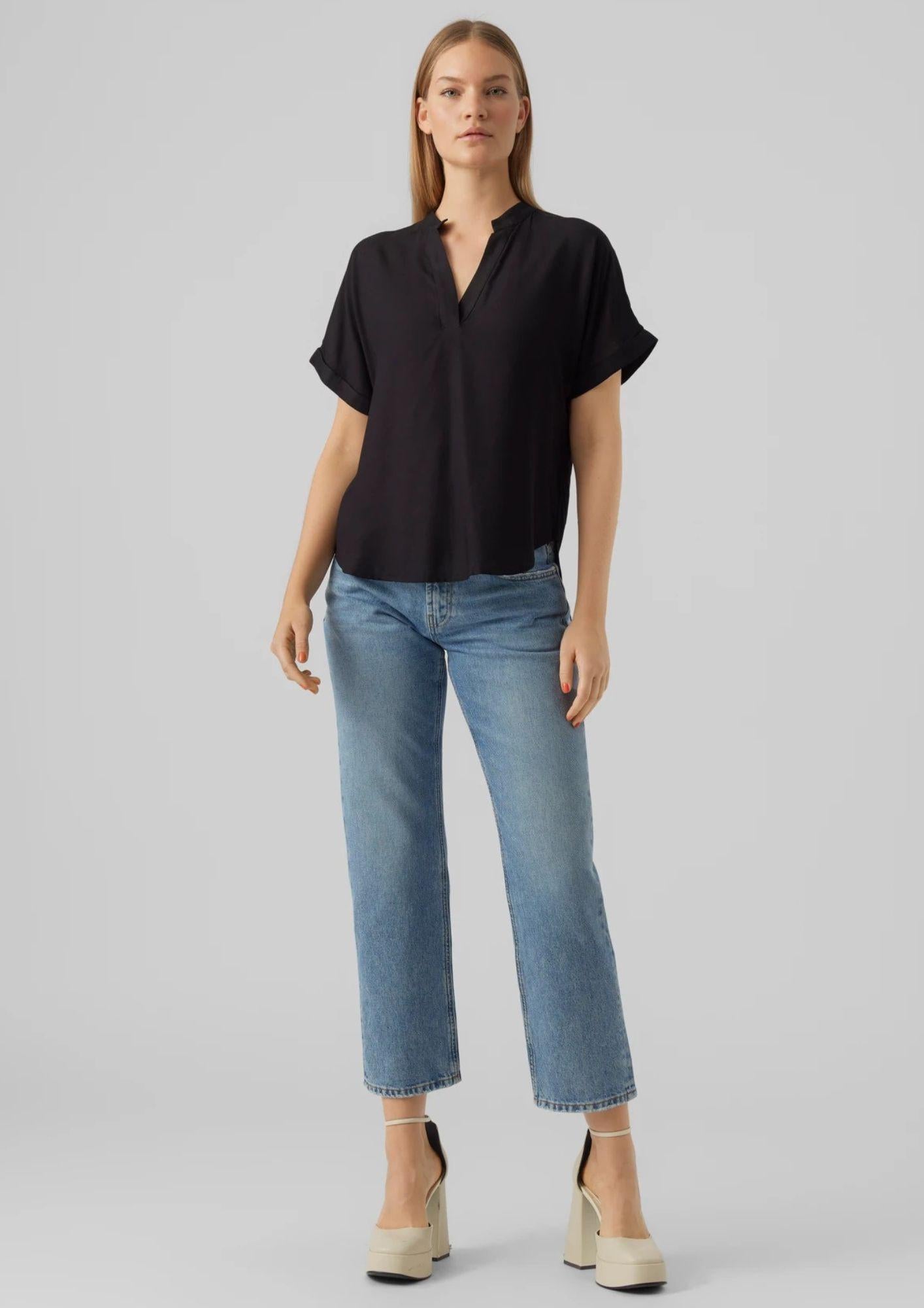Vero Moda Top Donna Beauty Nero 10279697 Black VERO MODA