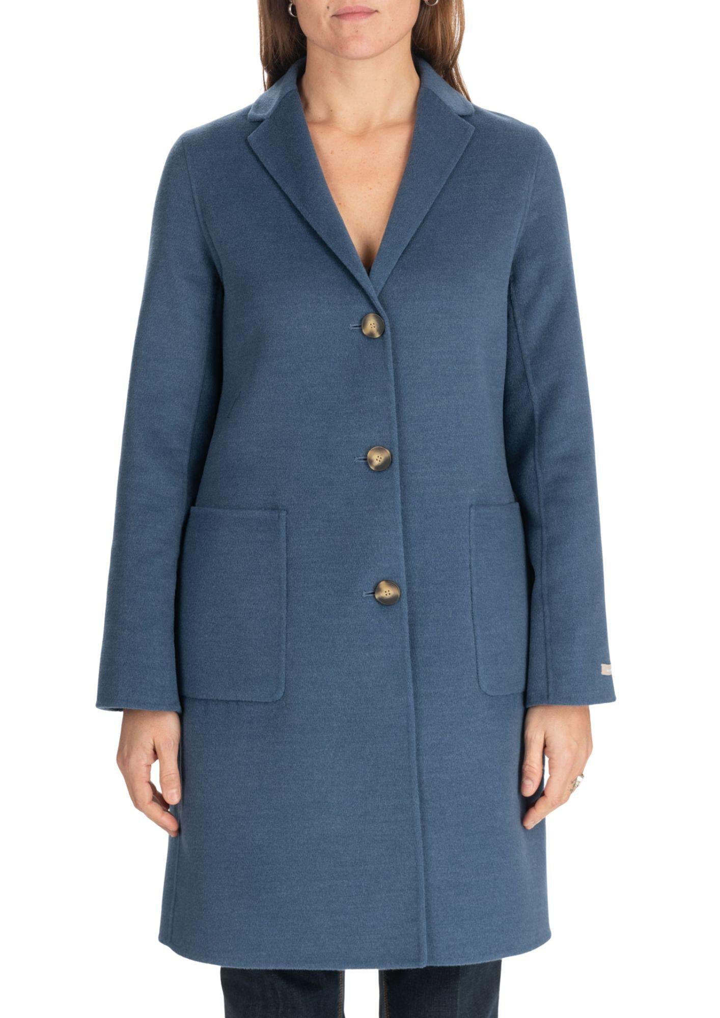Diana Gallesi Cappotto Donna Blu R166R002223N 34 DIANA GALLESI