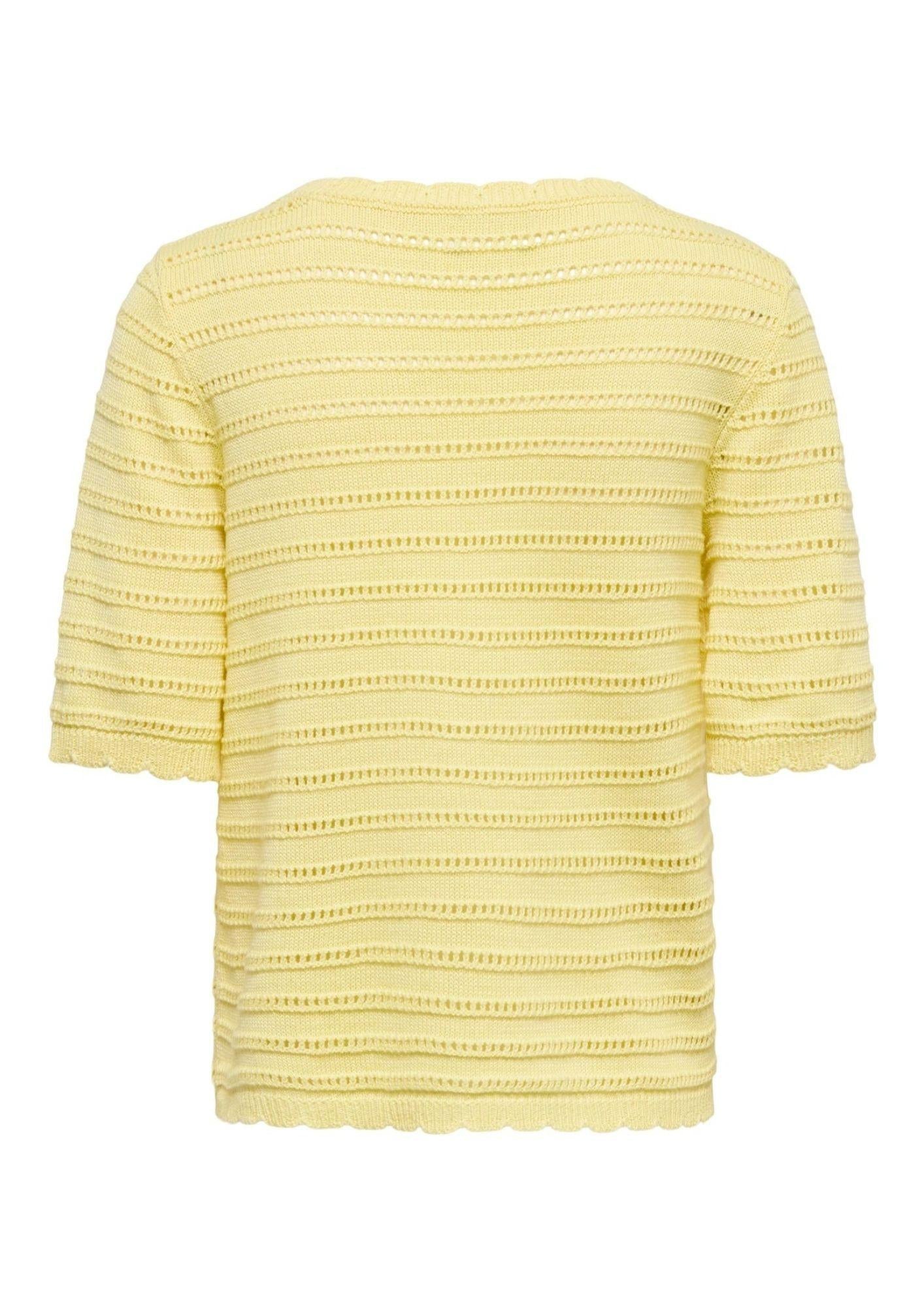 Jacqueline De Yong Cardigan Donna Tanja Giallo 15366211 Double Cream JACQUELINE DE YONG