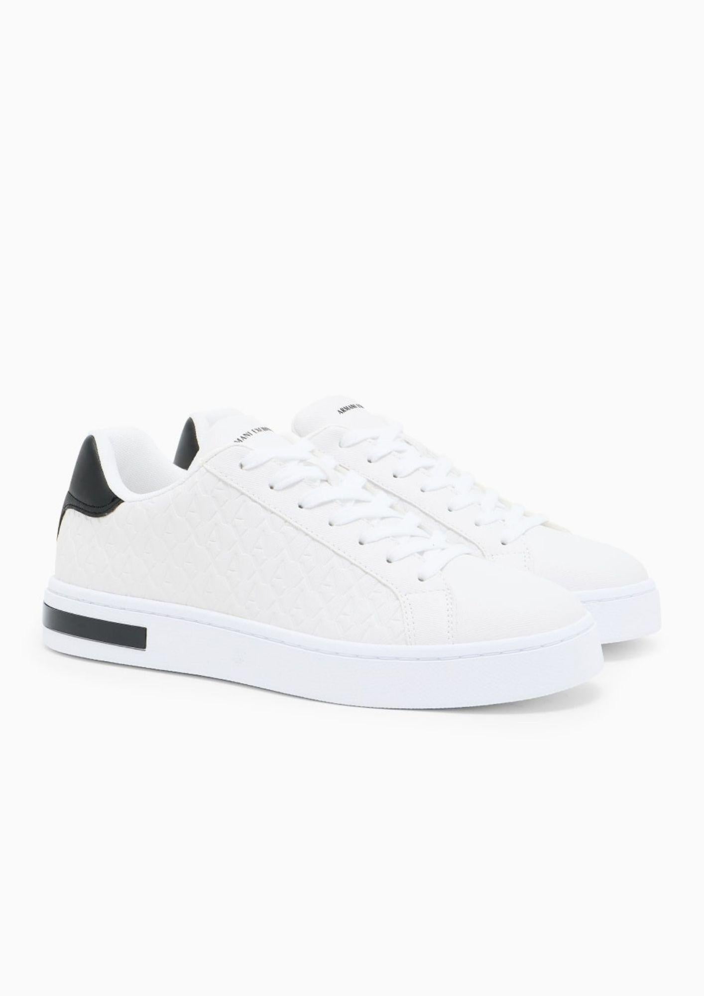 Armani Exchange Scarpe Uomo Bianche XM000140 AF11916 MC011 ARMANI EXCHANGE