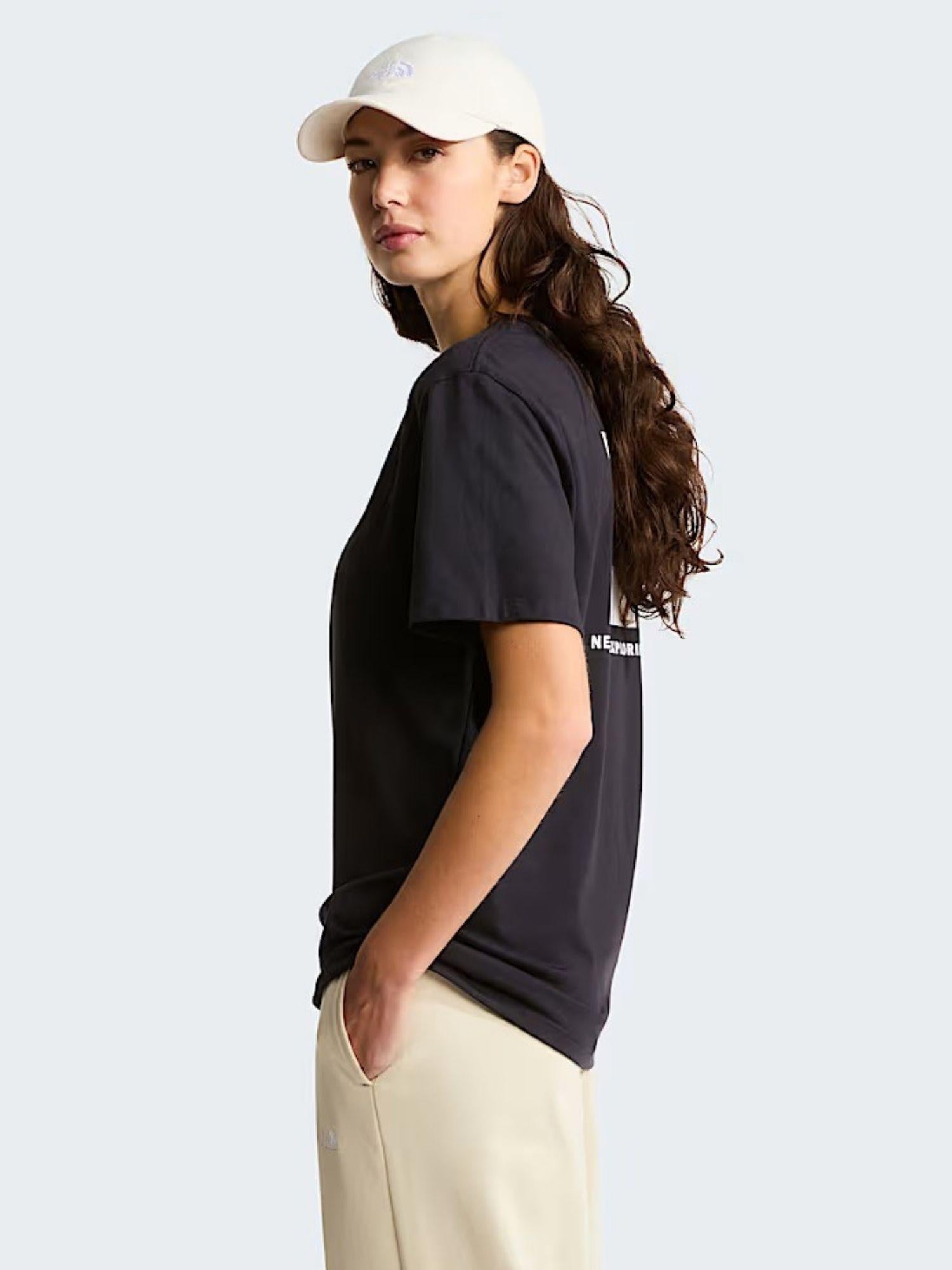 The North Face T-Shirt Donna Opal Frost Evolution NSE Box Relaxed NF0A8B6W KY4 THE NORTH FACE