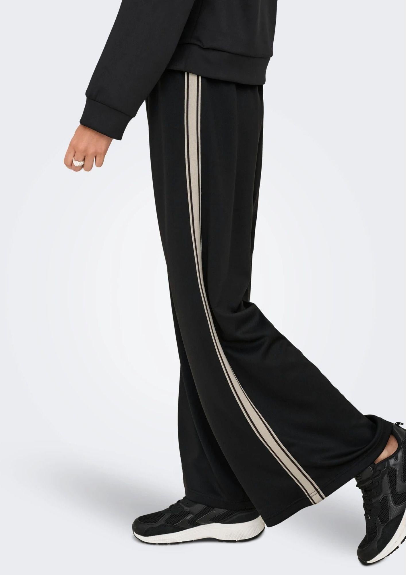 Only Pantalone Donna Asta Nero 15356171 Black Black ONLY