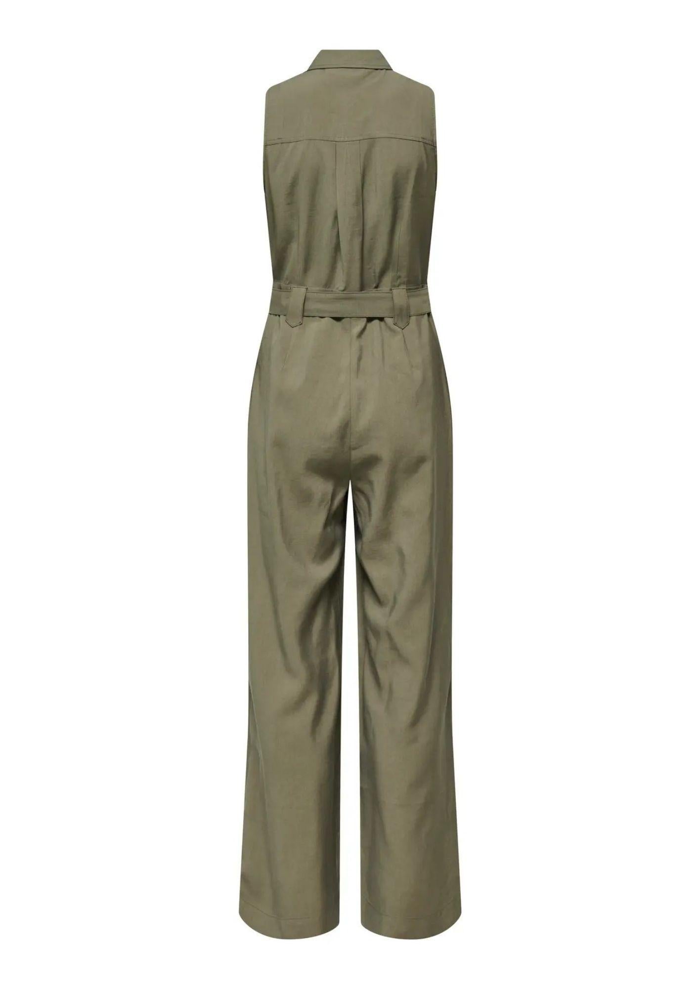 Only Tuta Donna Tila Verde 15367397 Stone Gray ONLY
