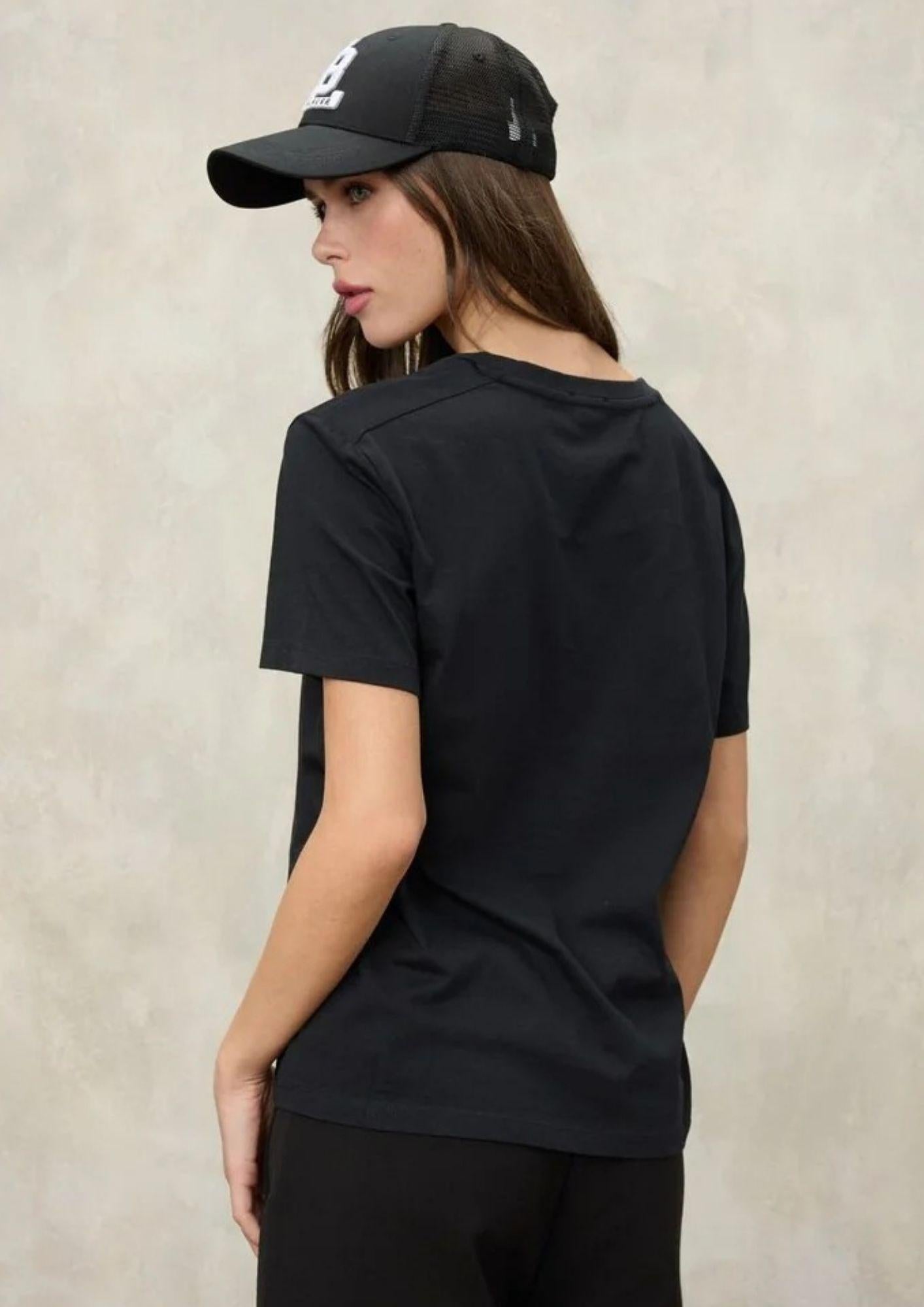 Blauer T-Shirt Donna Pumpies Nera BLDH02211 7439 999 BLAUER