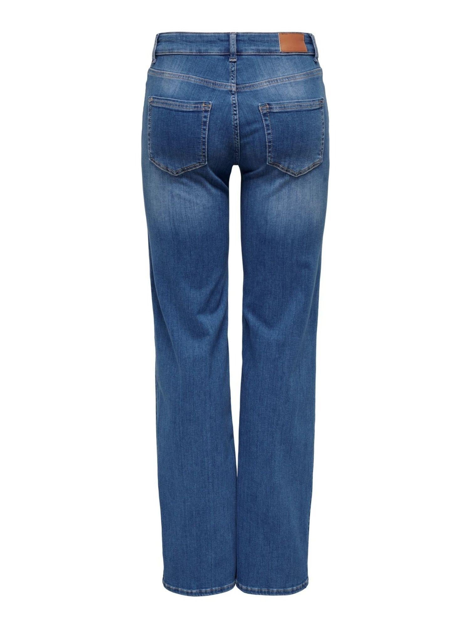 Only Jeans Donna Medium Blue Straight Fit Onlblush 15330787 Medium Blue Denim ONLY