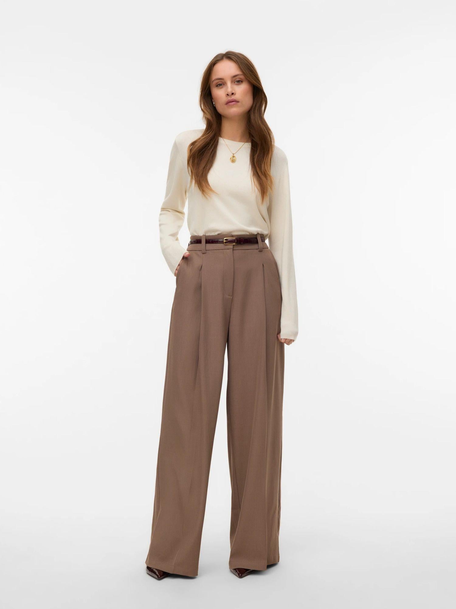 Vero Moda Maglia Donna Birch VMSilje 10343875 Birch VERO MODA