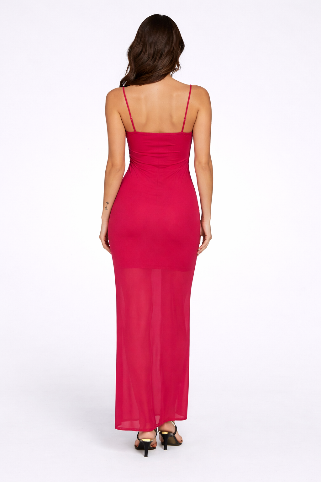 Only Vestito Donna Magda Rosso 15372730 Sangria ONLY
