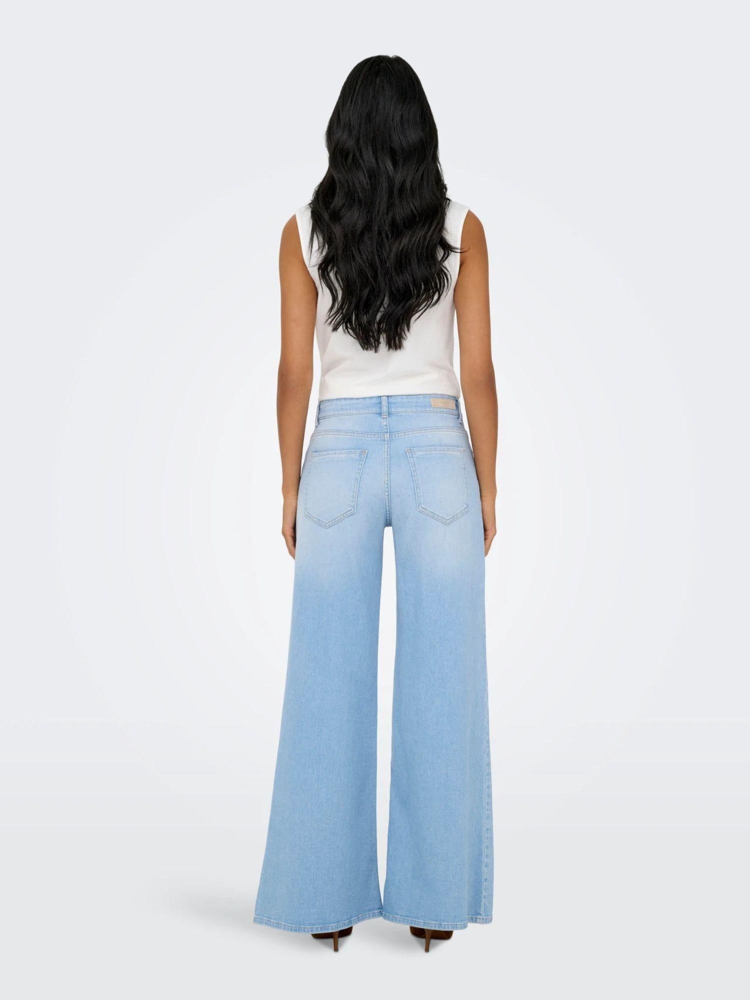 Only Jeans Donna Light Blue Flared Fit Onlcalifornia 15365471 Light Blue Denim ONLY