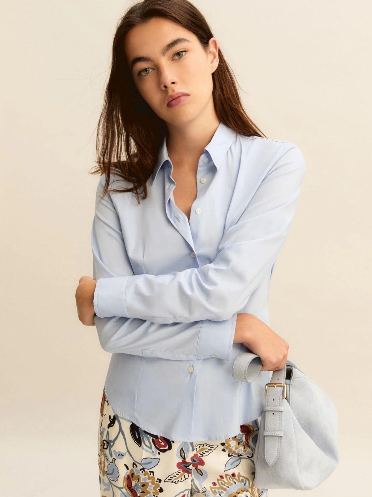 Emme Marella Camicia Donna Emmtempo Azzurra 2615111011200 003 EMME MARELLA
