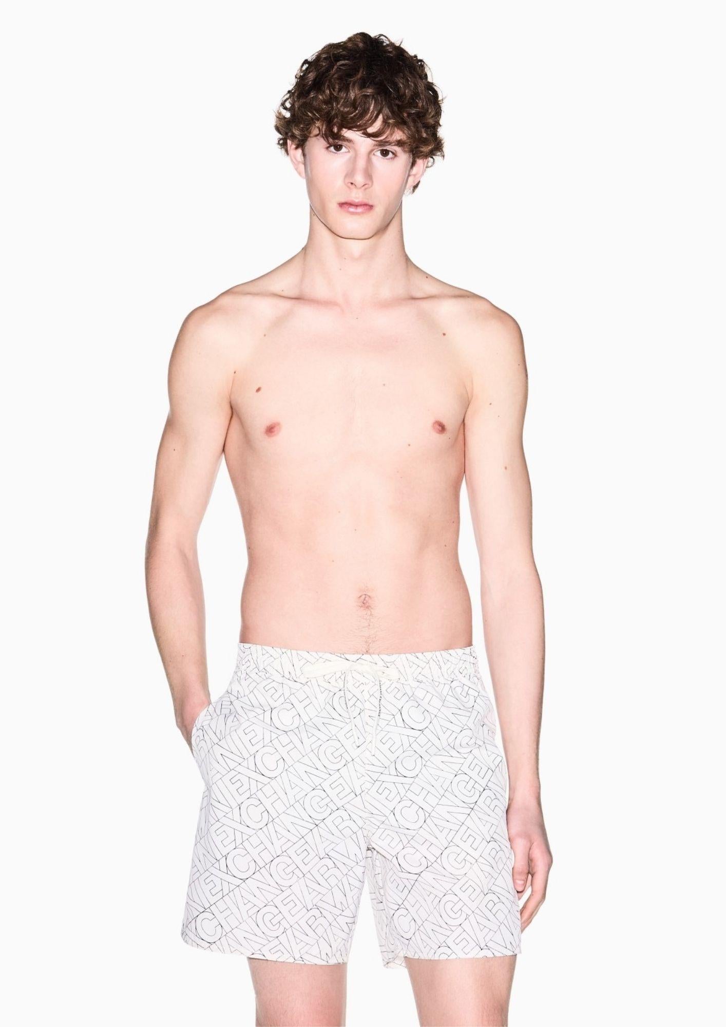Armani Exchange Costume Uomo Bianco XM000832 AF24685 F1167 ARMANI EXCHANGE