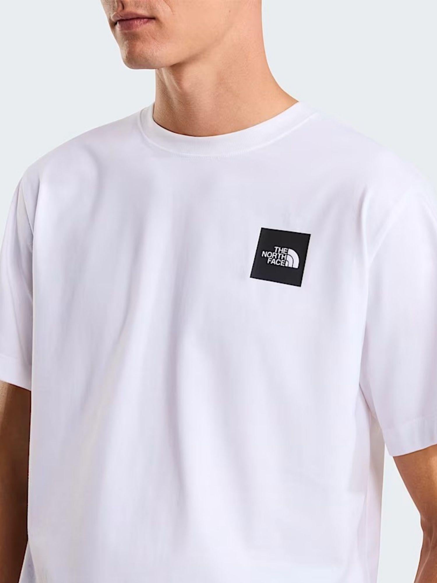 The North Face T-Shirt Uomo Bianco Evolution Box Half Dome Regular NF0A8G9C FN4 THE NORTH FACE