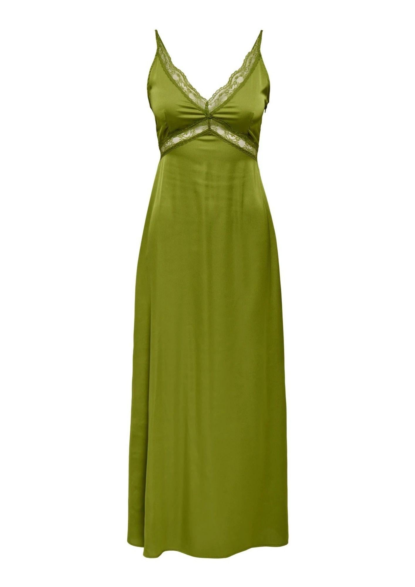 Only Abito Donna Sibara Verde 15365764 Cardamom Seed ONLY