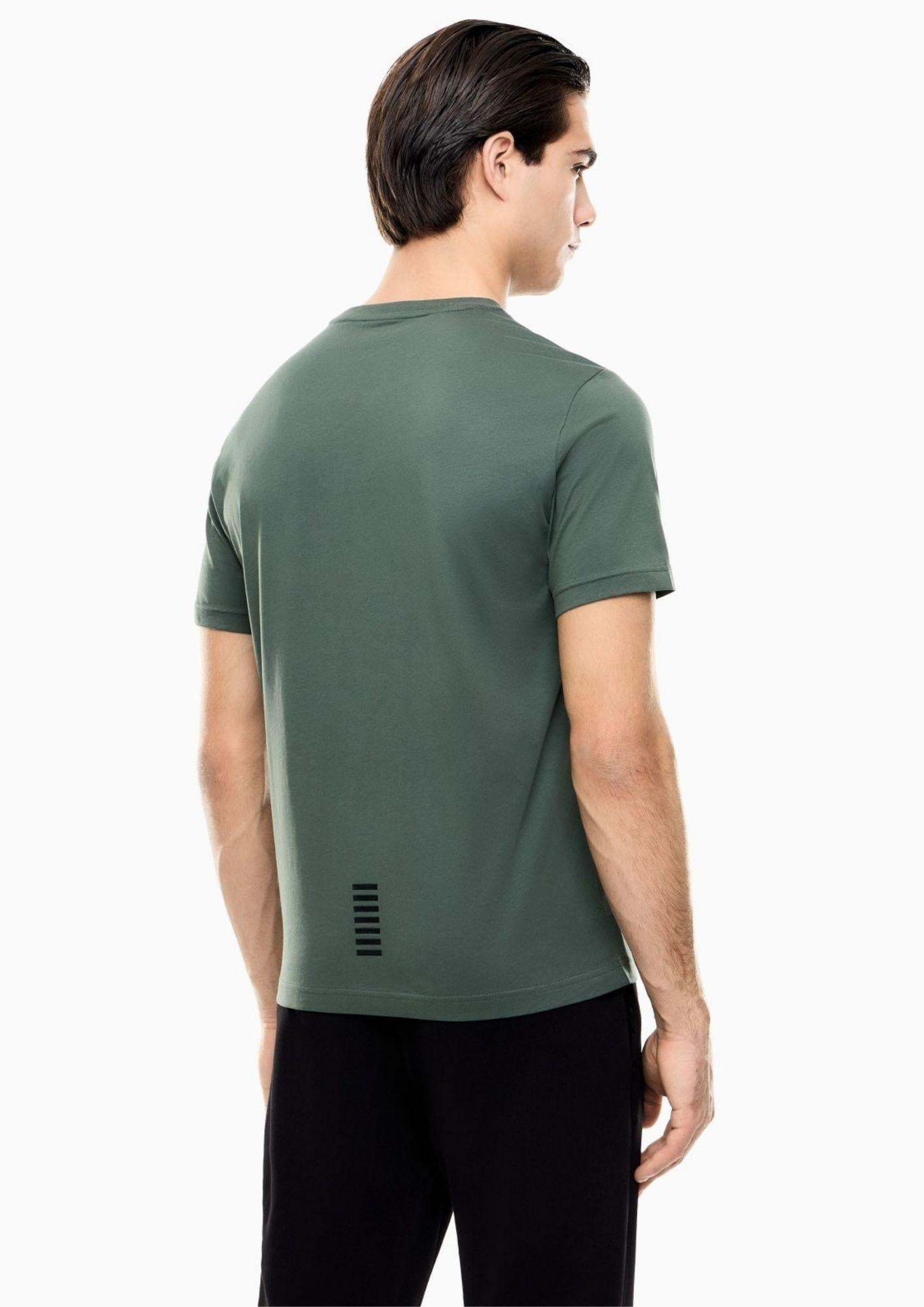 EA7 Emporio Armani T-Shirt Uomo Verde 8NPT25 PJVPZ U7260 EA7 EMPORIO ARMANI