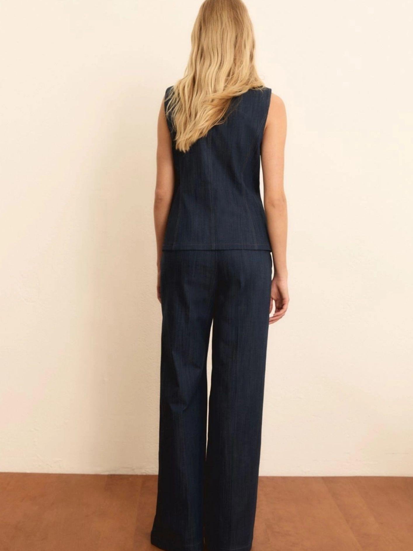 Emme Marella Gilet Donna Emicachi Blu 2615151014200 001 EMME MARELLA