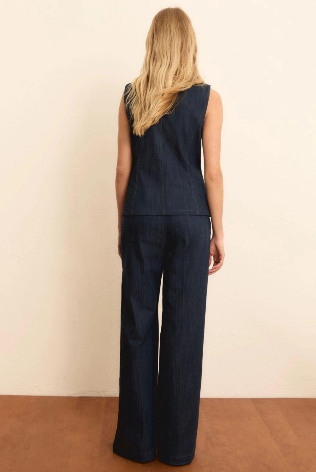 Emme Marella Gilet Donna Emicachi Blu 2615151014200 001 EMME MARELLA