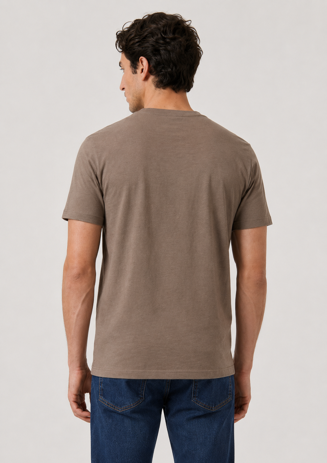 Armani Exchange T-Shirt Uomo Beige XM001568 AF10358 U6107 ARMANI EXCHANGE
