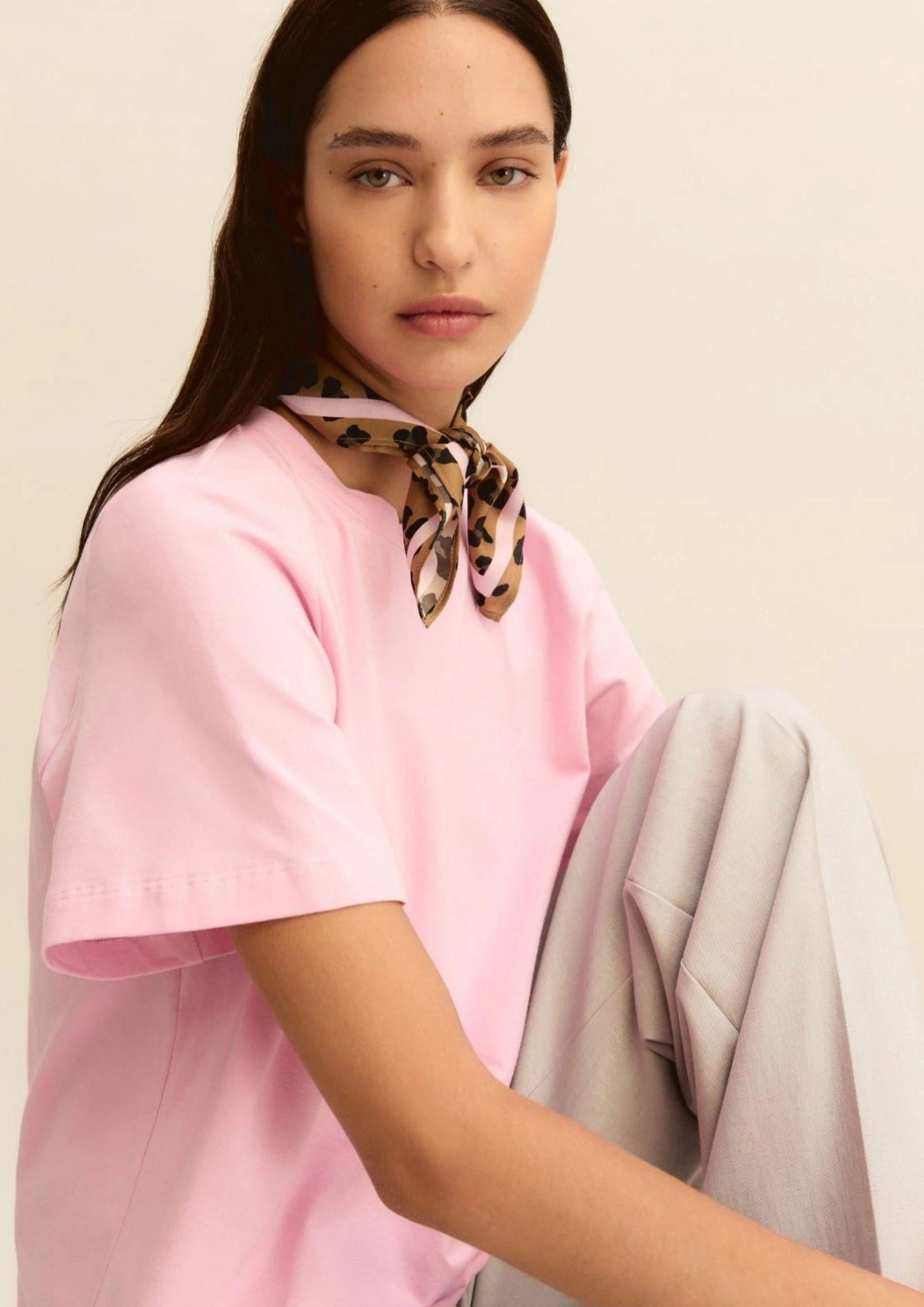 Emme Marelle T-Shirt Donna Emmmaestro Rosa 2615971041200 004 EMME MARELLA