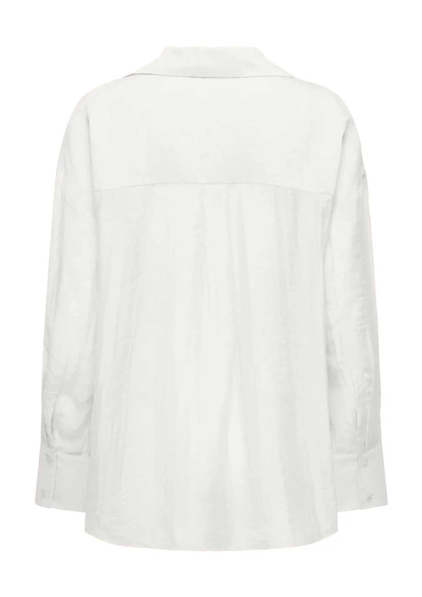 Only Camicia Donna Oregon Bianca 15369483 Cloud Dancer ONLY