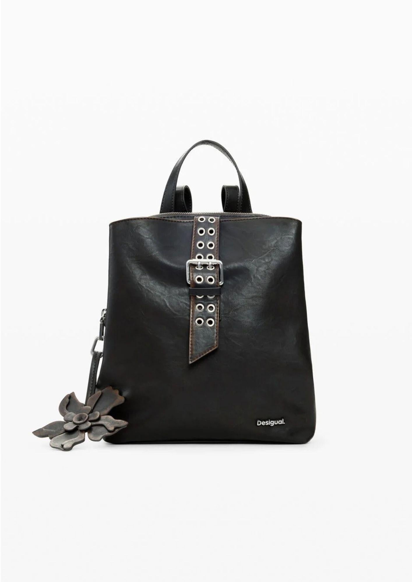 Desigual Zaino Donna Backcurio Choco Sumy Mini Marrone 26SAKP11 6009 DESIGUAL