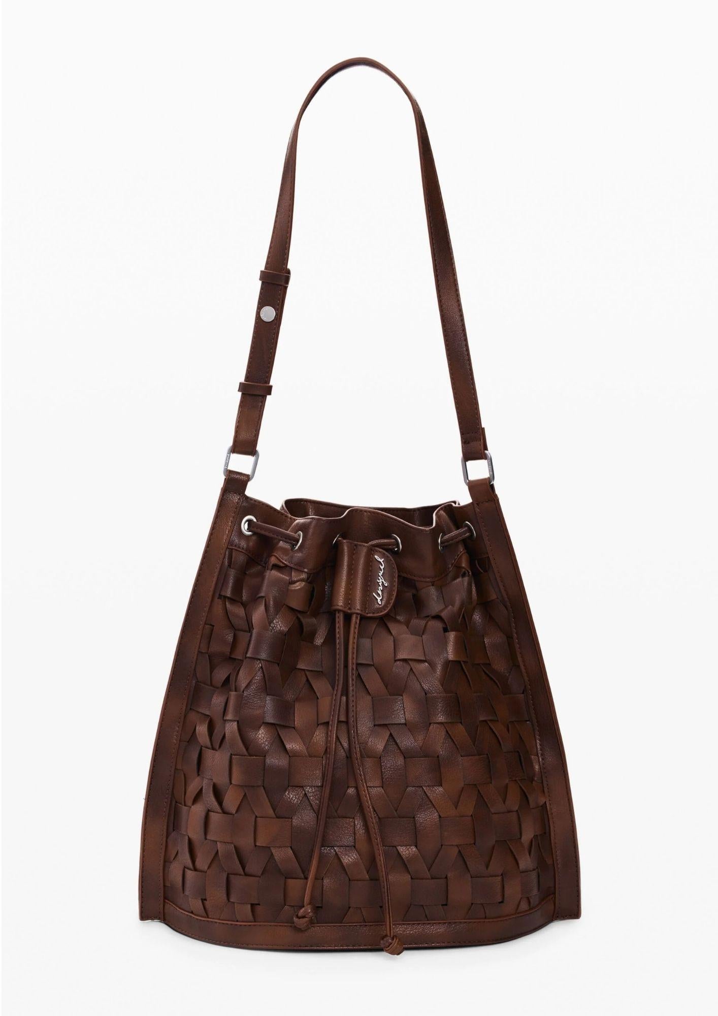 Desigual Zaino Donna Backargon Camel Harlan Marrone 26SAKP14 6064 DESIGUAL