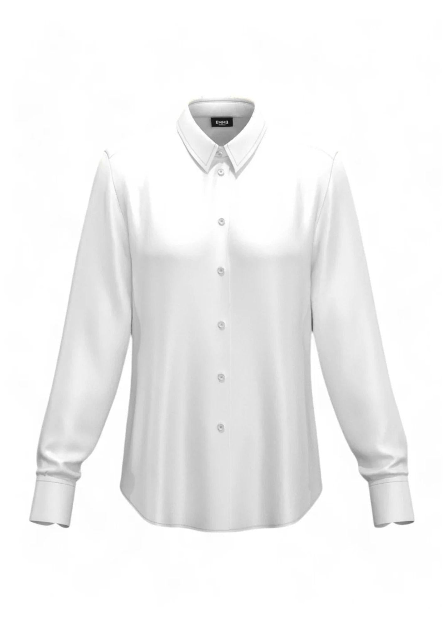 Emme Marella Camicia Donna Naples Bianca 2525116051200 001 EMME MARELLA