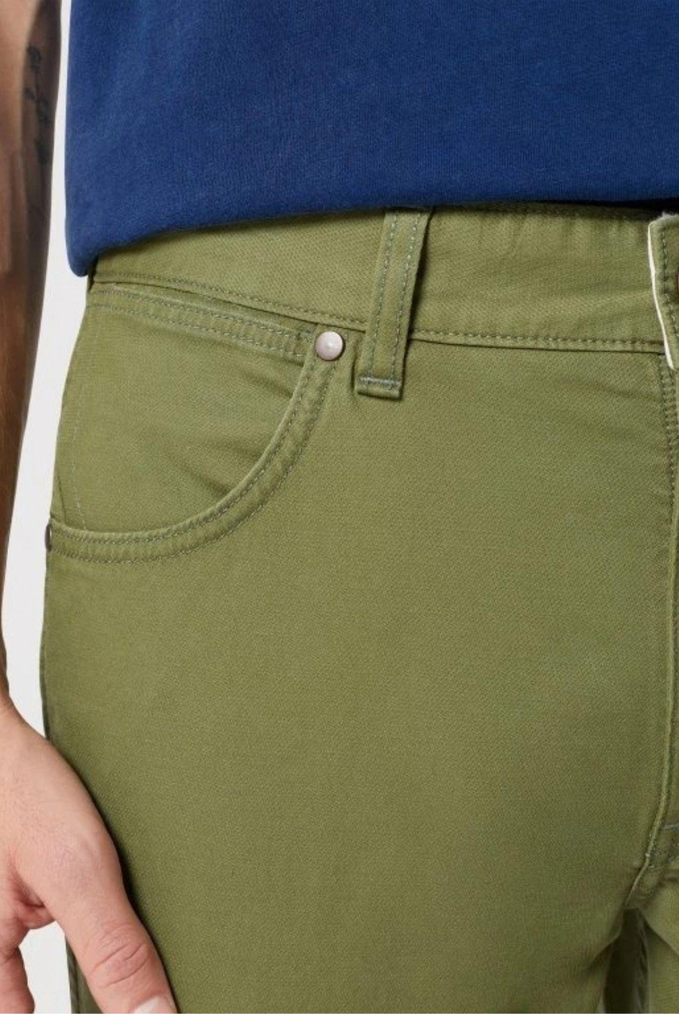 Wrangler Pantalone Uomo Verde 112350800 GREEN WRANGLER