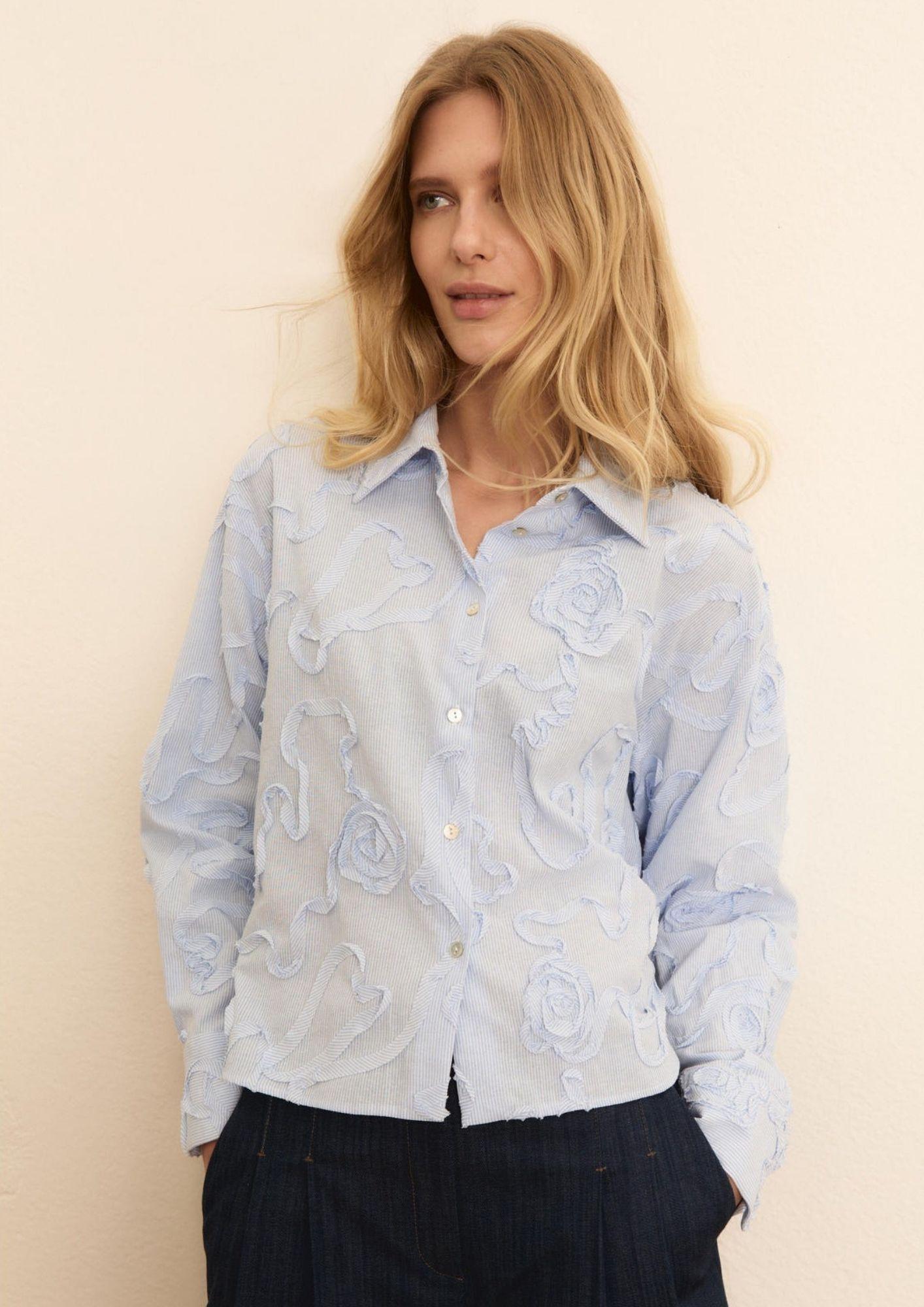 Emme Marella Camicia Donna Emipadre Azzurra 2615111024200 001 EMME MARELLA