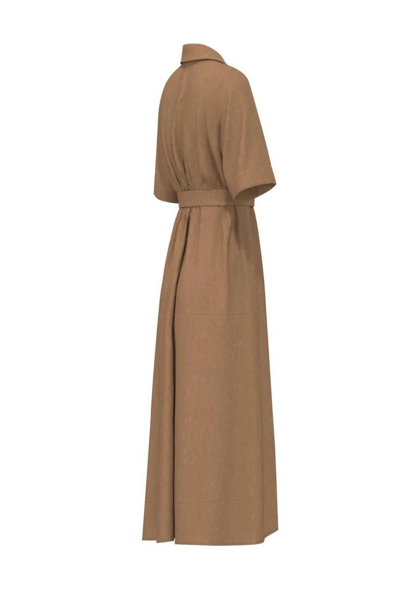 Emme Marella Abito Donna Emmdetto Cammello 2615221082200 002 EMME MARELLA