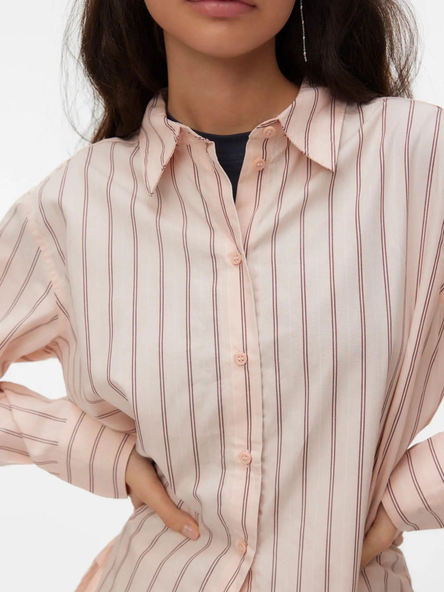 Vero Moda Camicia Donna Chintz Rose Ella Stripe Vmelina 10336329 Chintz Rose Ella VERO MODA