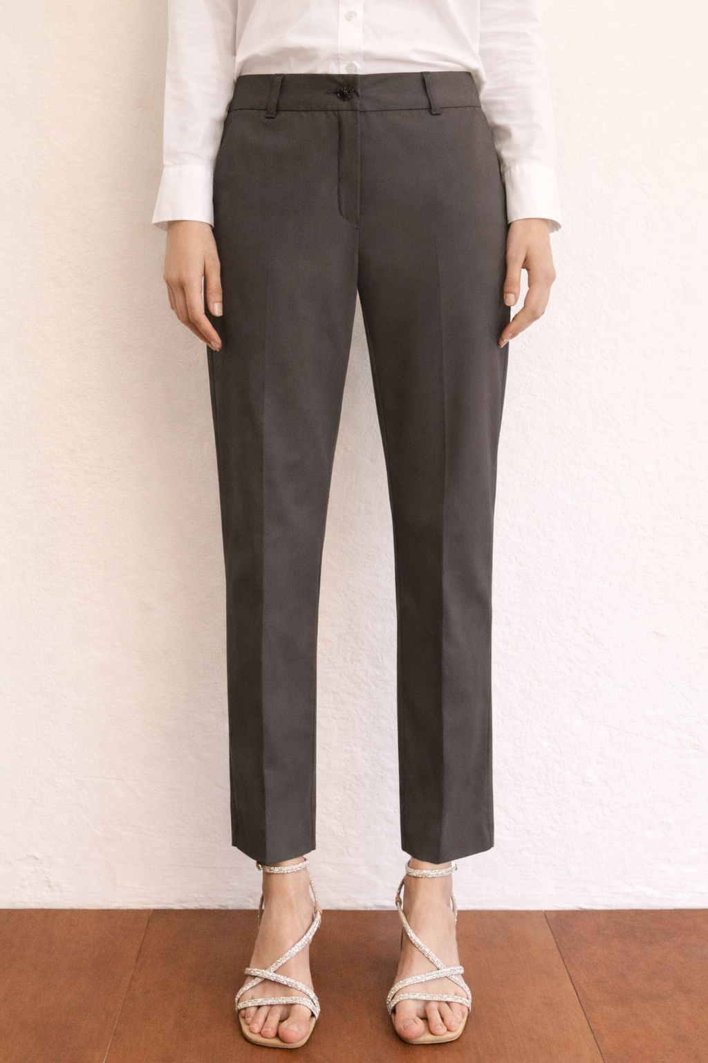 Emme Marella Pantalone Donna Emmsvelto Verde Militare 2615131122200 006 EMME MARELLA