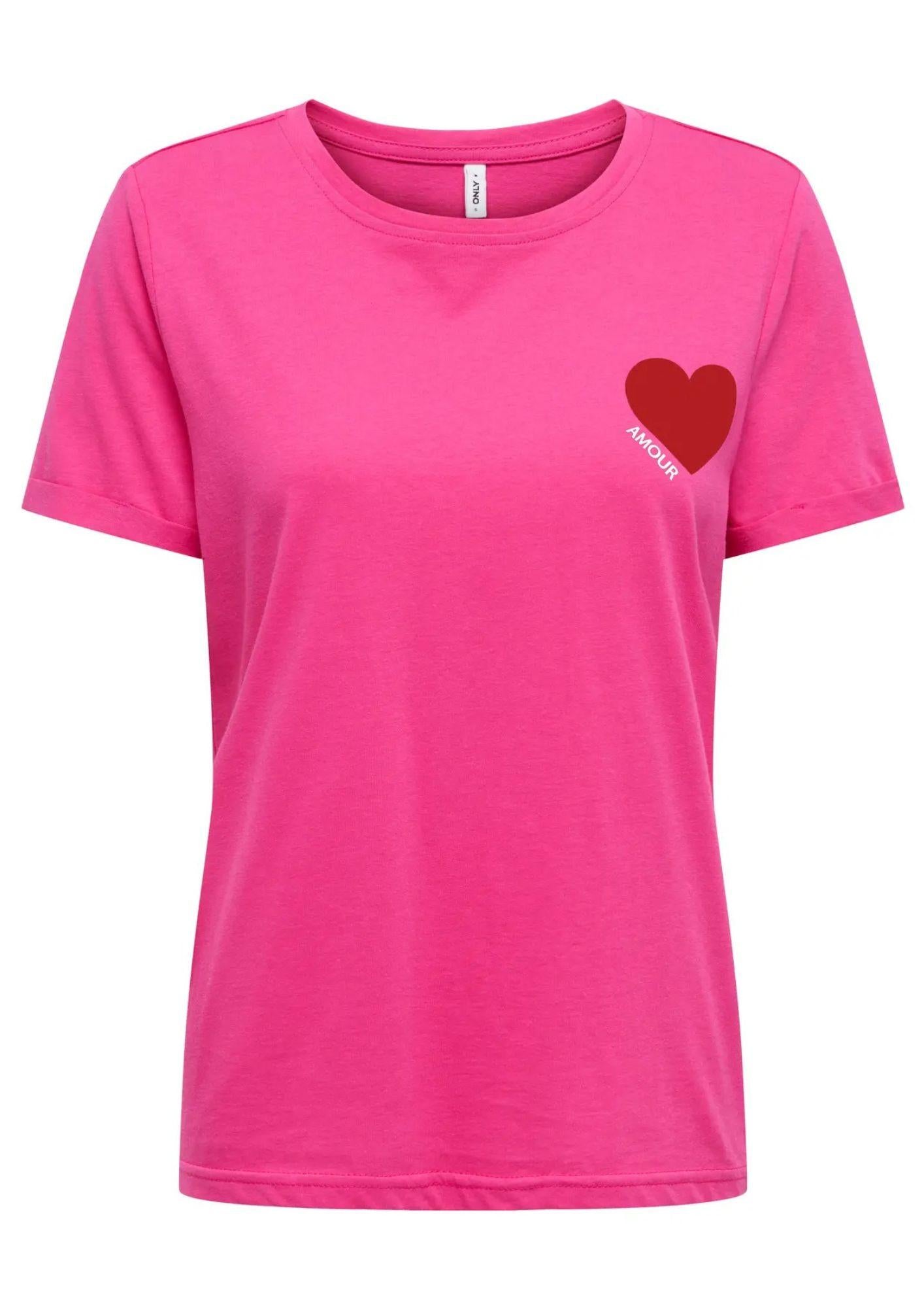 15366452 Pink Yarrow Heart ONLY