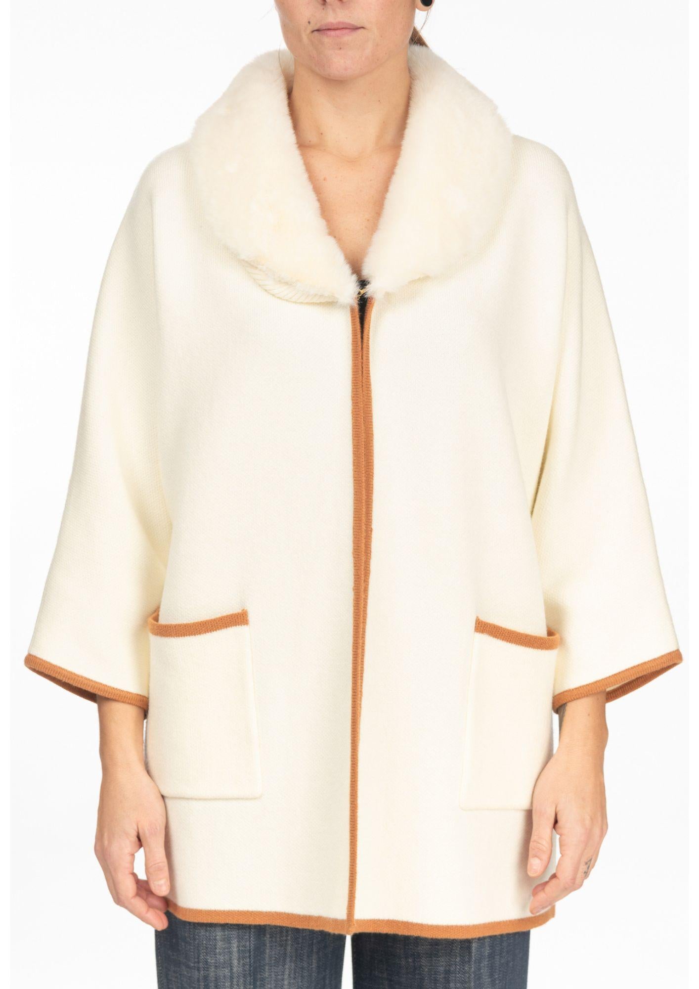 Diana Gallesi Cardigan Donna Bianco Latte M409E001757N A1 DIANA GALLESI
