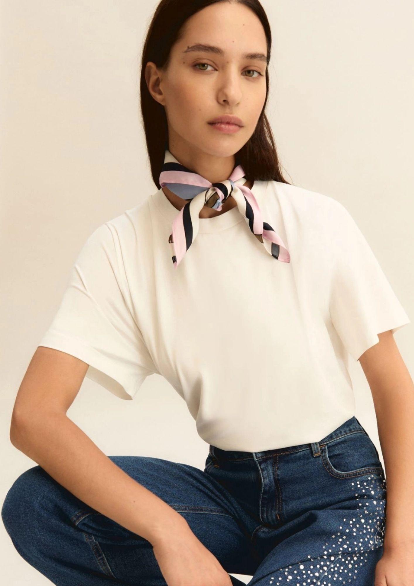 Emme Marelle T-Shirt Donna Emmmaestro Bianco 2615971041200 001 EMME MARELLA