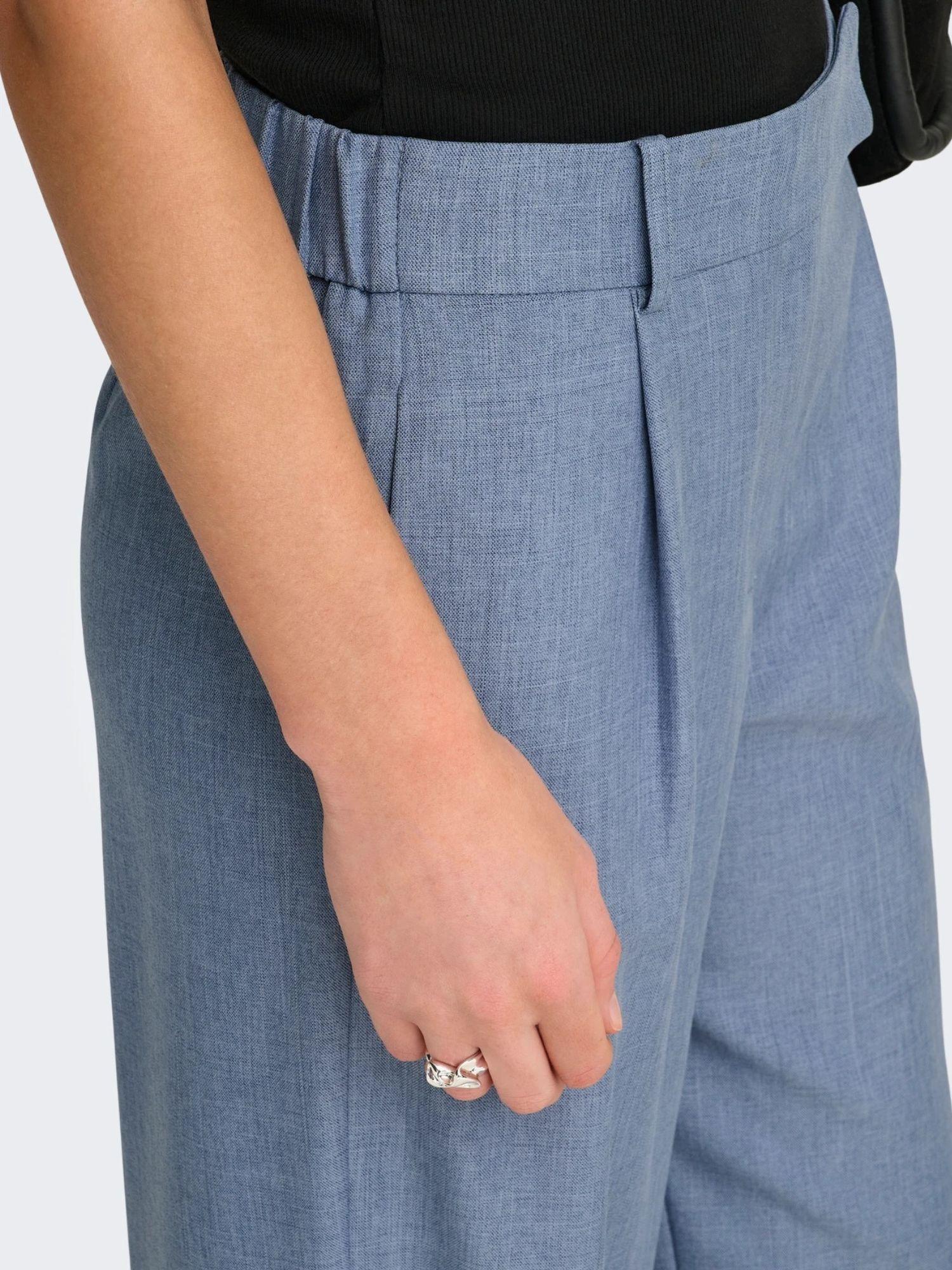 Only Pantaloni Donna Vintage Indigo Straight Fit Onllinda 15336761 Vintage Indigo ONLY