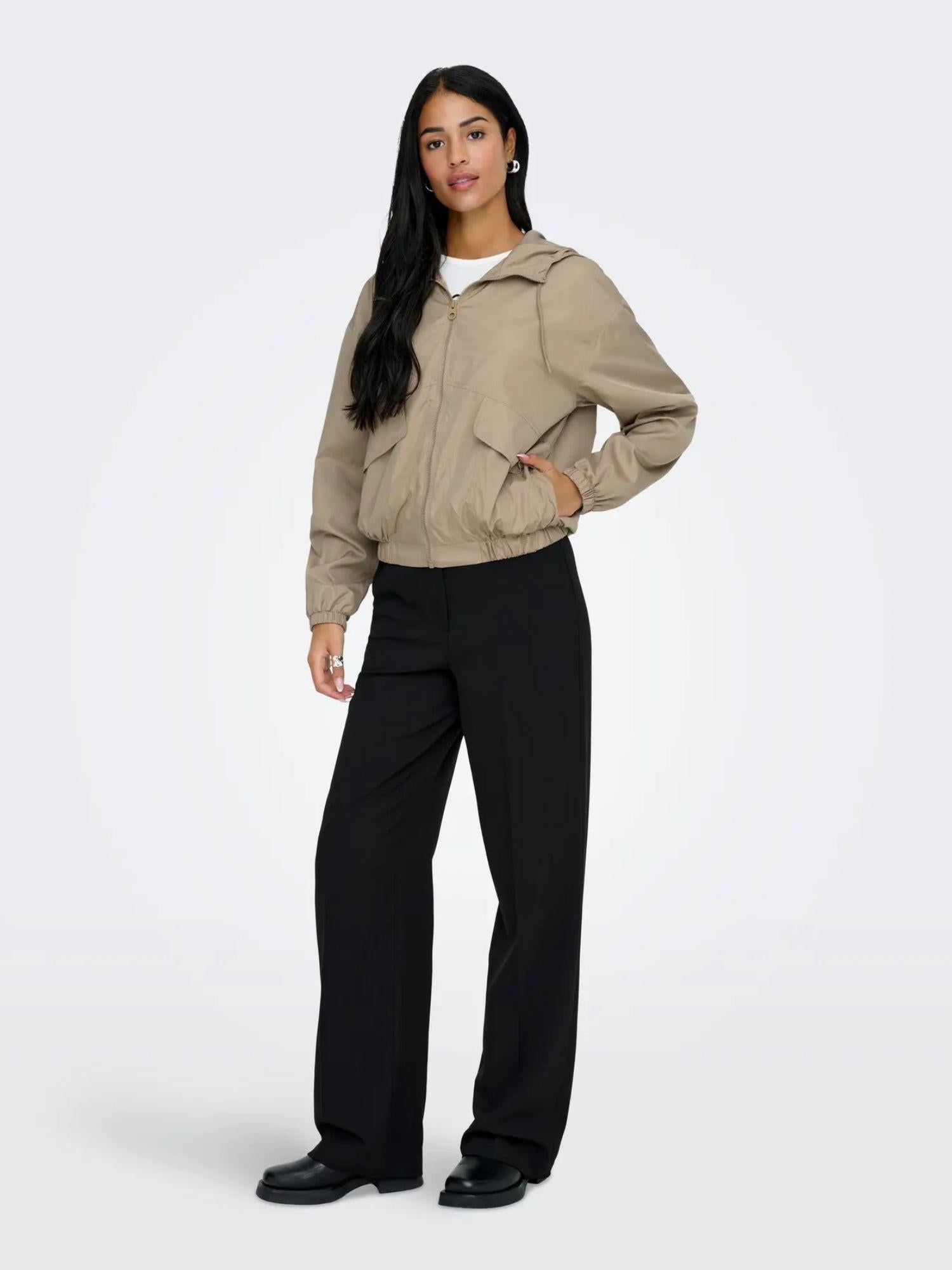 Only Giacca Donna Silver Mink Onldominique 15361432 Silver Mink ONLY