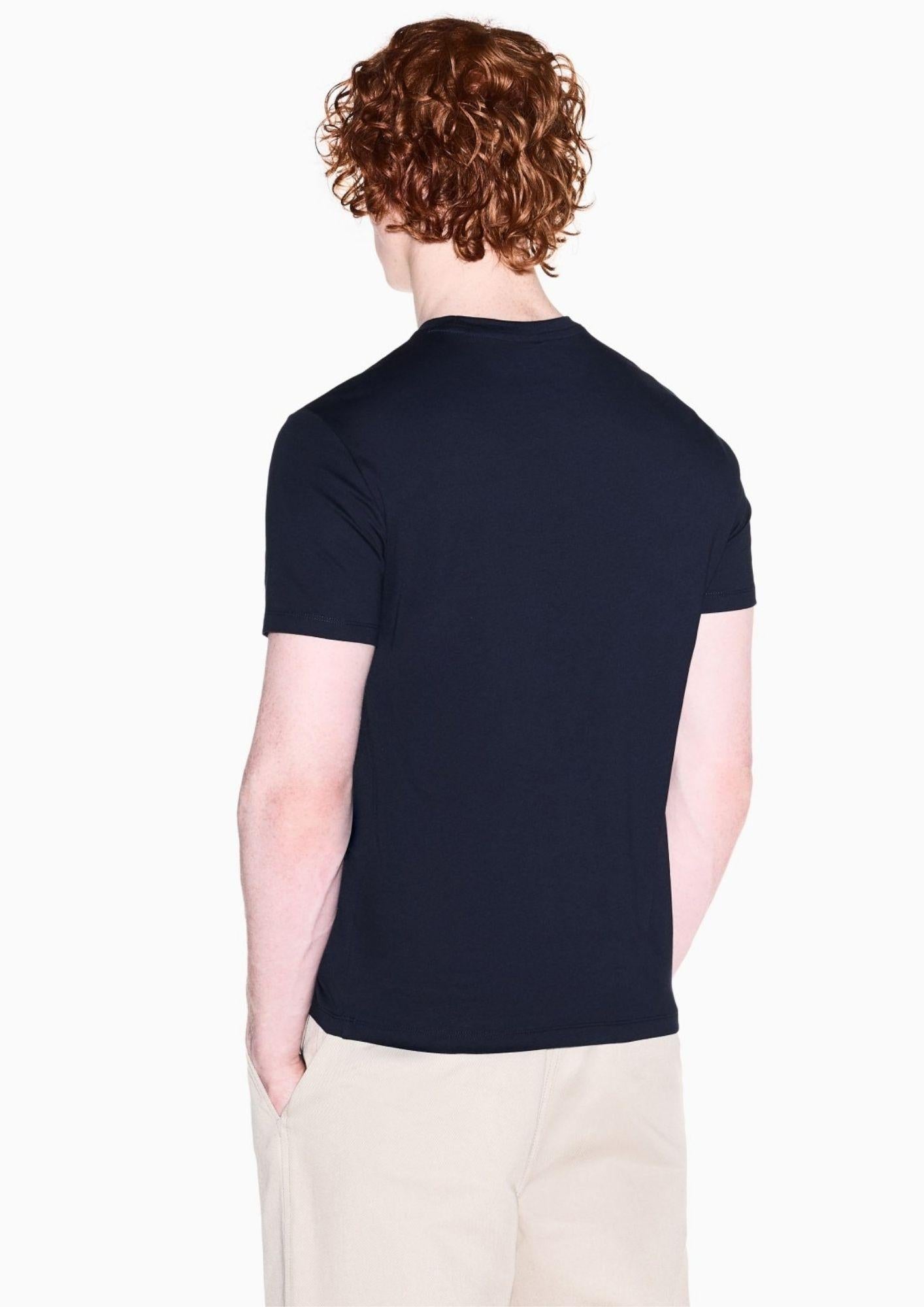Armani Exchange T-Shirt Uomo Blu Navy XM002785 AF10358 UB101 ARMANI EXCHANGE