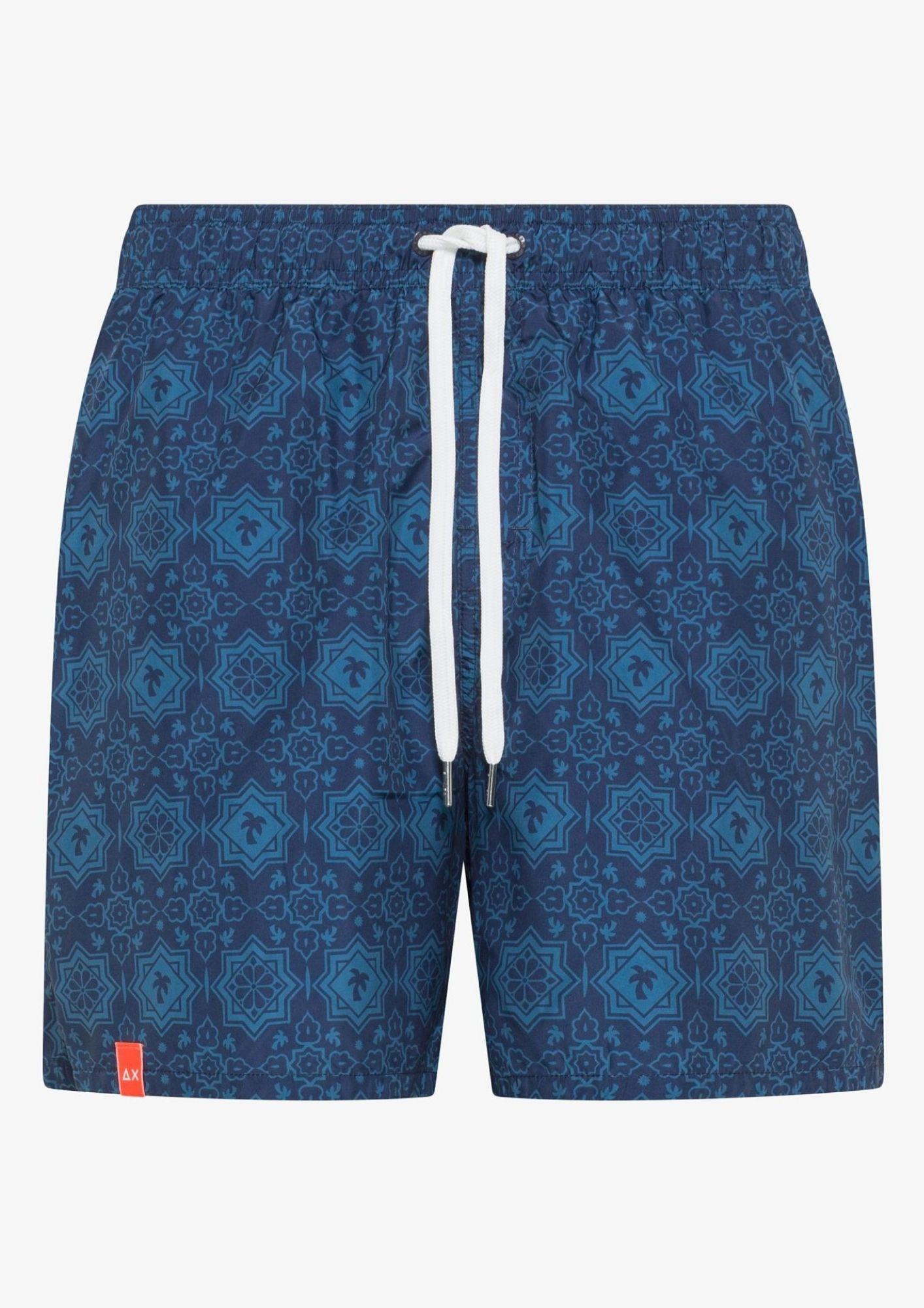 Sun68 Costume Uomo Navy Blu H36117 07 SUN68