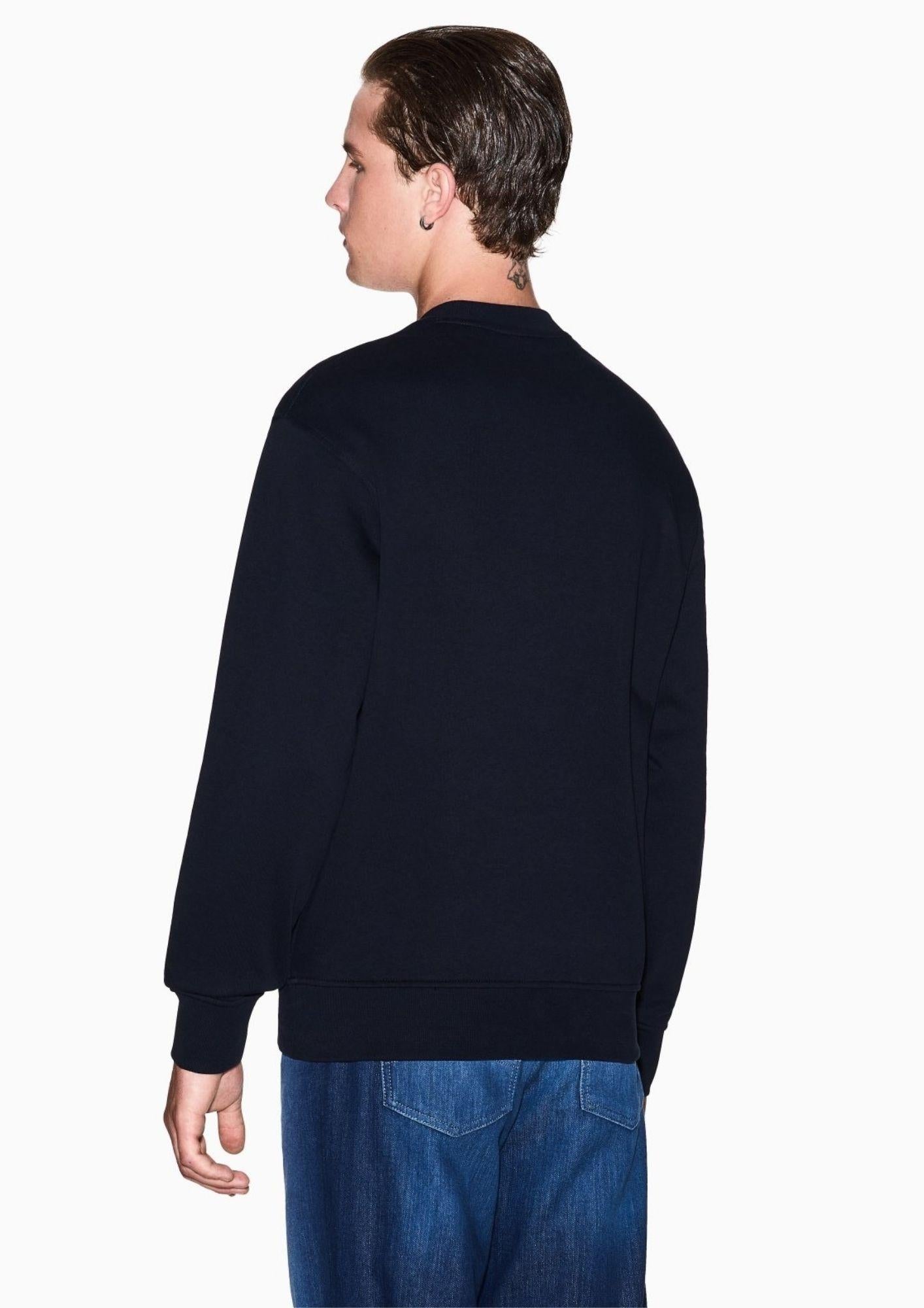 Armani Exchange Felpa Uomo Blu XM001284 AF20934 UB101 ARMANI EXCHANGE