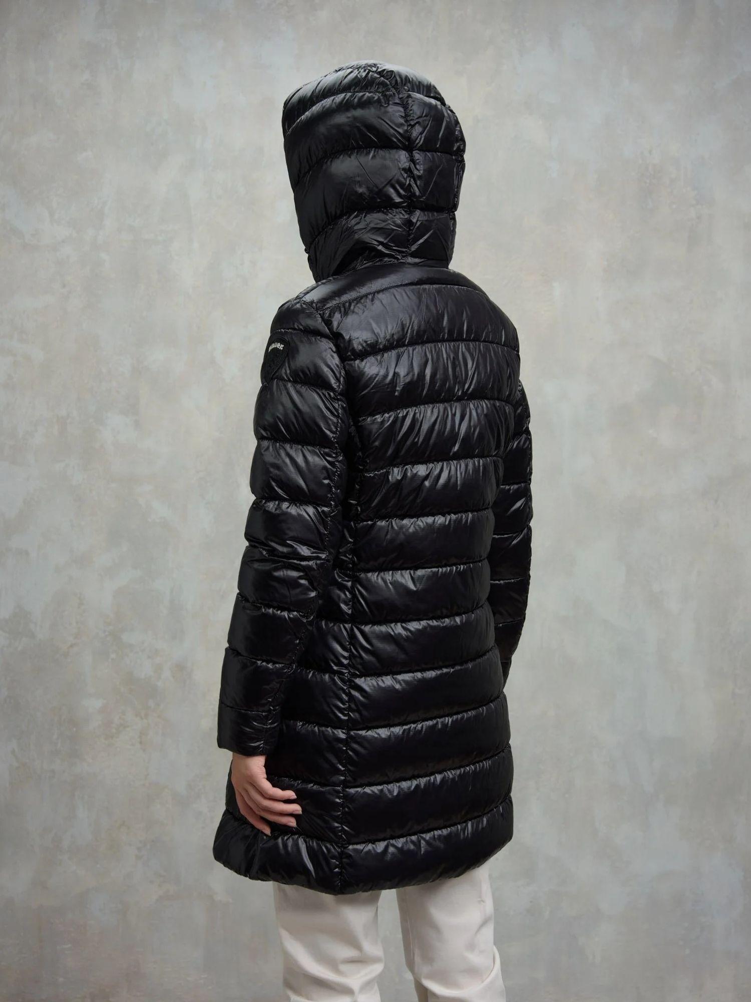 Blauer Cappotto invernale Adelaide Donna Nero interno beige BLDK02069 6648 999 BLAUER