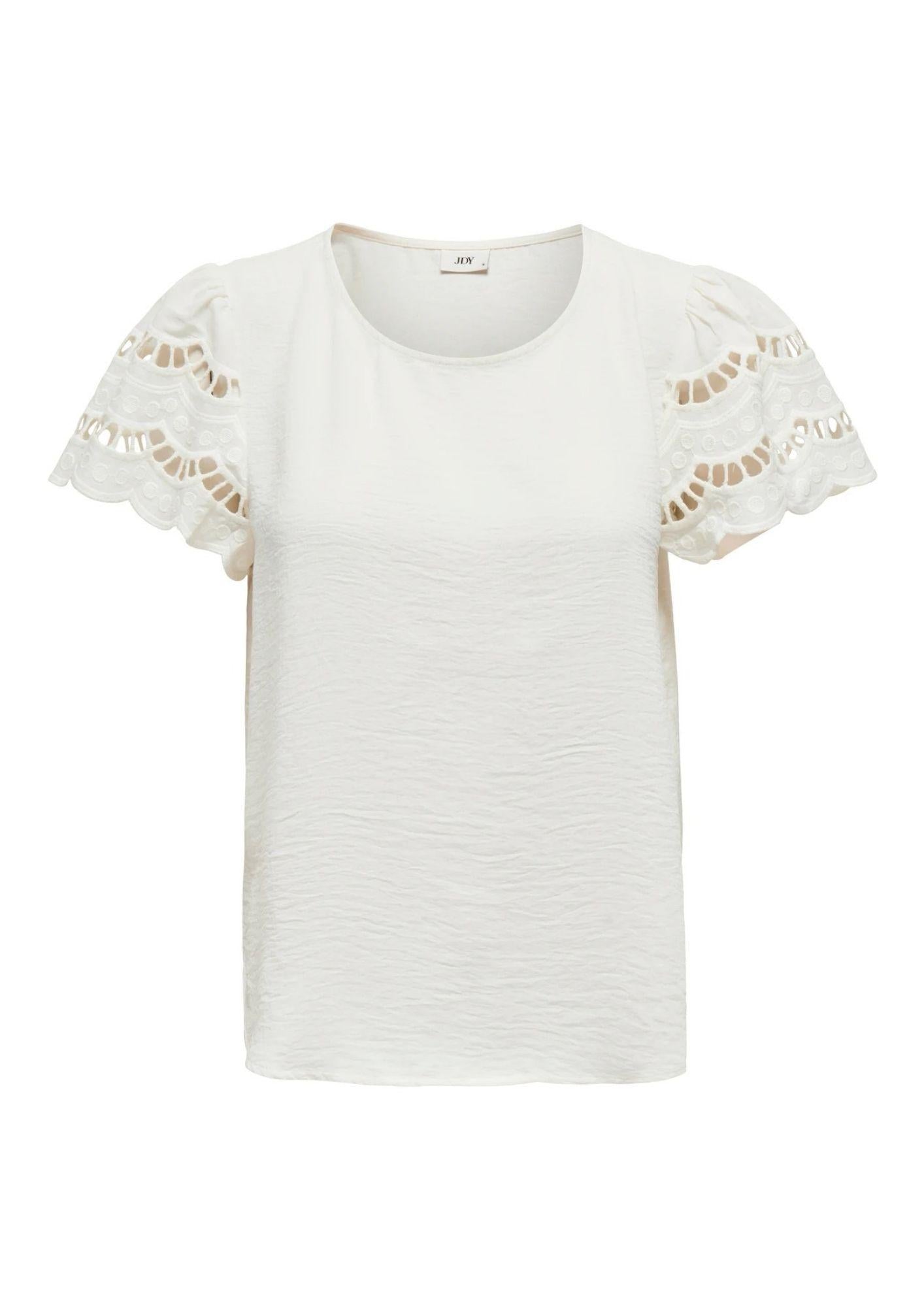 Jacqueline De Yong Top Donna Hannah Bianco 15312609 Cloud Dancer JACQUELINE DE YONG