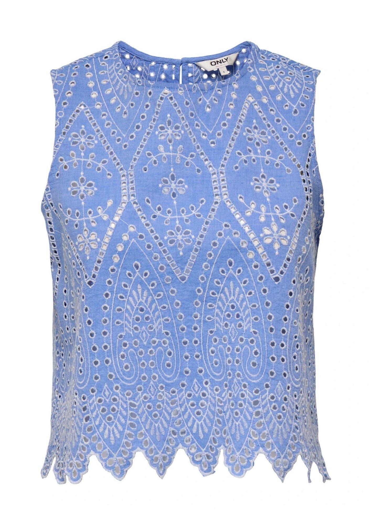 Only Top Donna Tulum Blu 15343156 Blue Bonnet ONLY