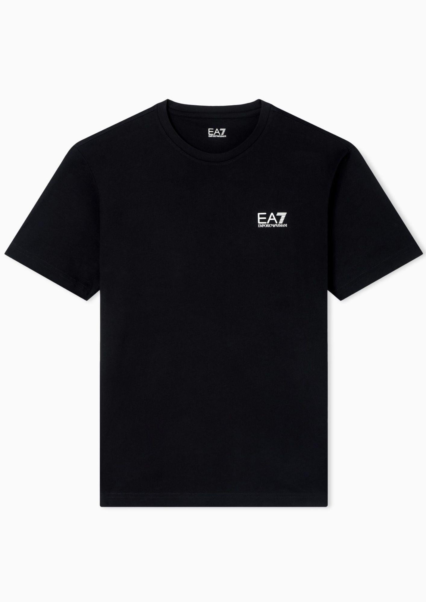 EA7 Emporio Armani T-Shirt Uomo Nera 8NPT25 PJVPZ 1200 EA7 EMPORIO ARMANI