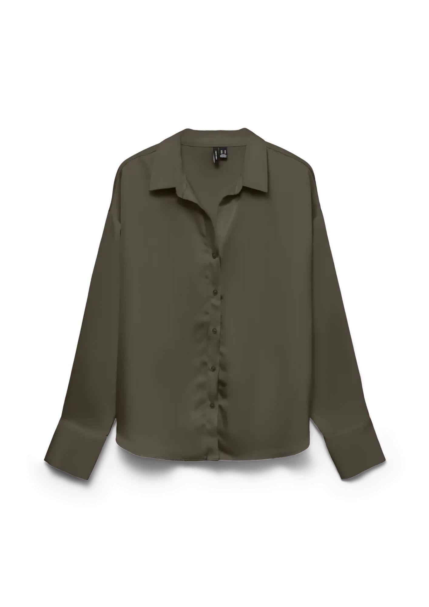 Vero Moda Camicia Donna Livia Verde 10338188 Green VERO MODA