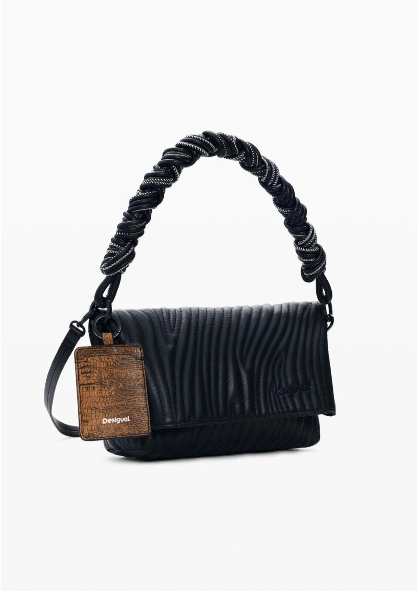 Desigual Borsa Donna Bag Helium Trokel Nera 26SAXPBA 2000 DESIGUAL