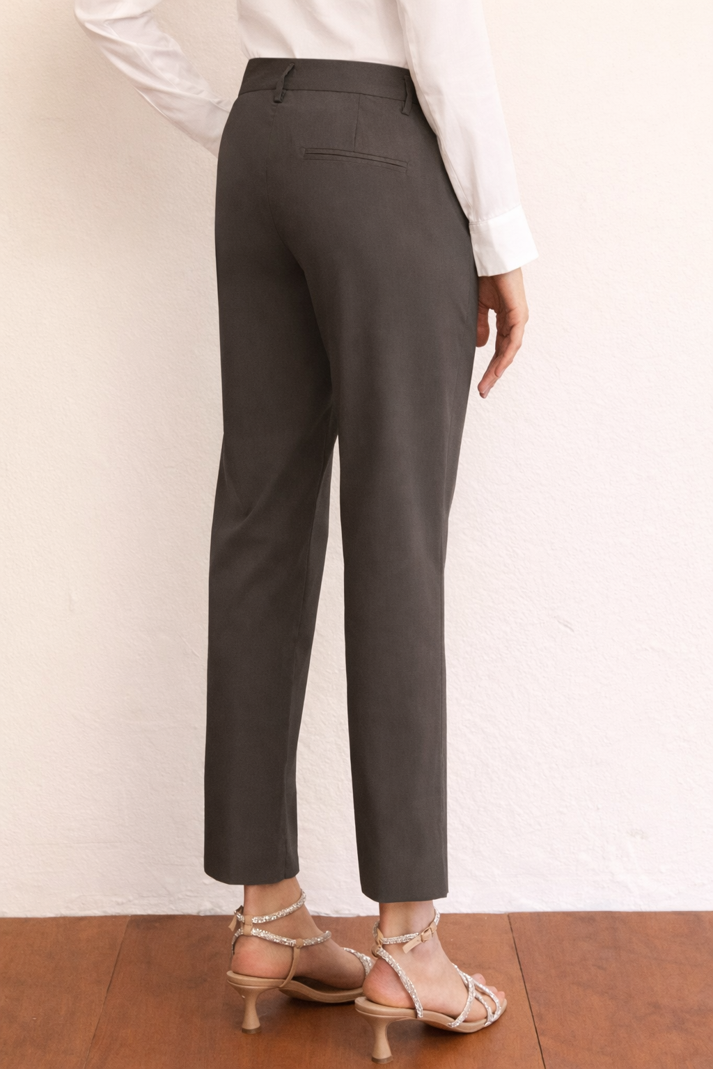 Emme Marella Pantalone Donna Emmsvelto Verde Militare 2615131122200 006 EMME MARELLA