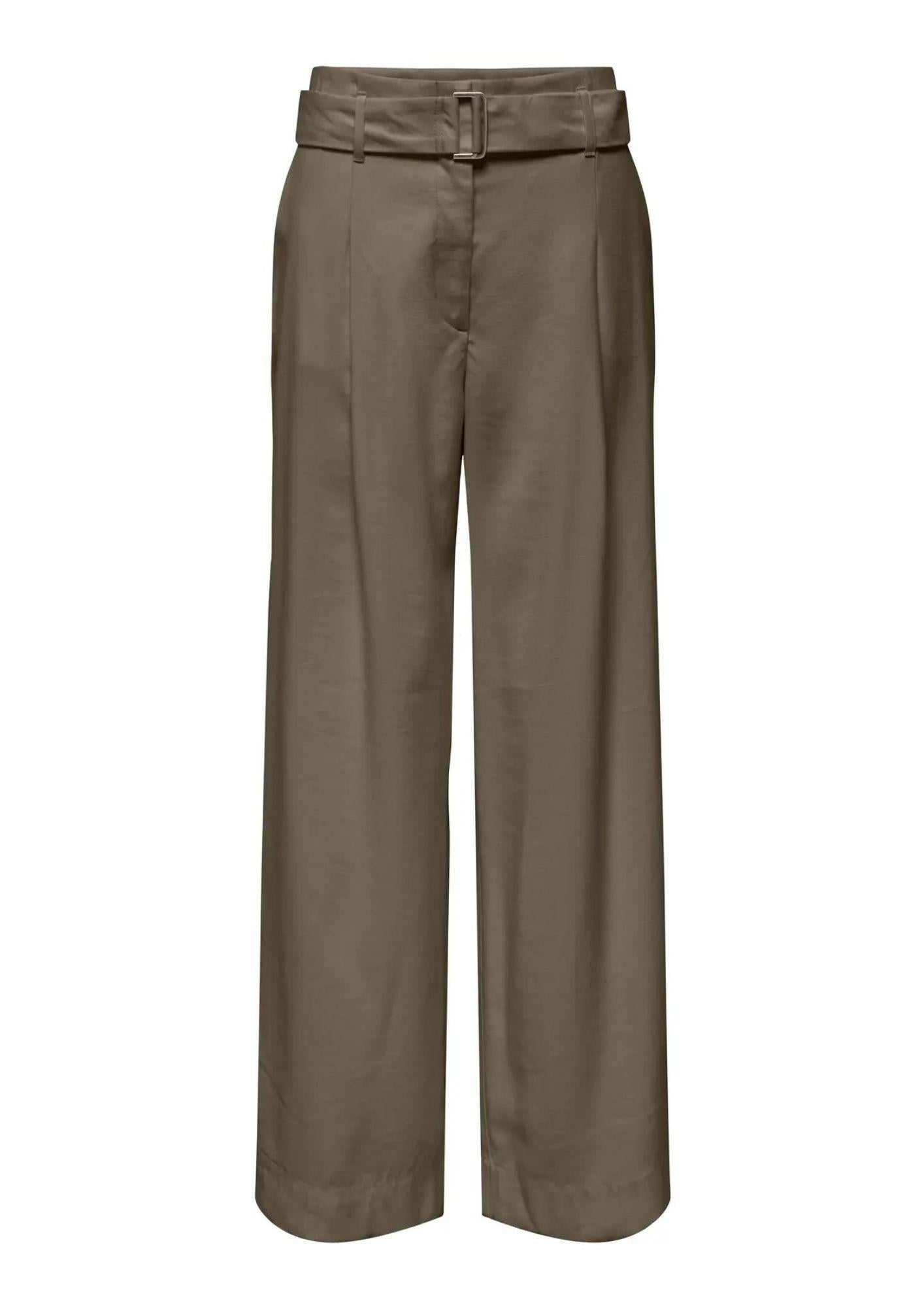 Only Pantalone Donna Tila Grigio Pietra 15367390 Stone Gray ONLY